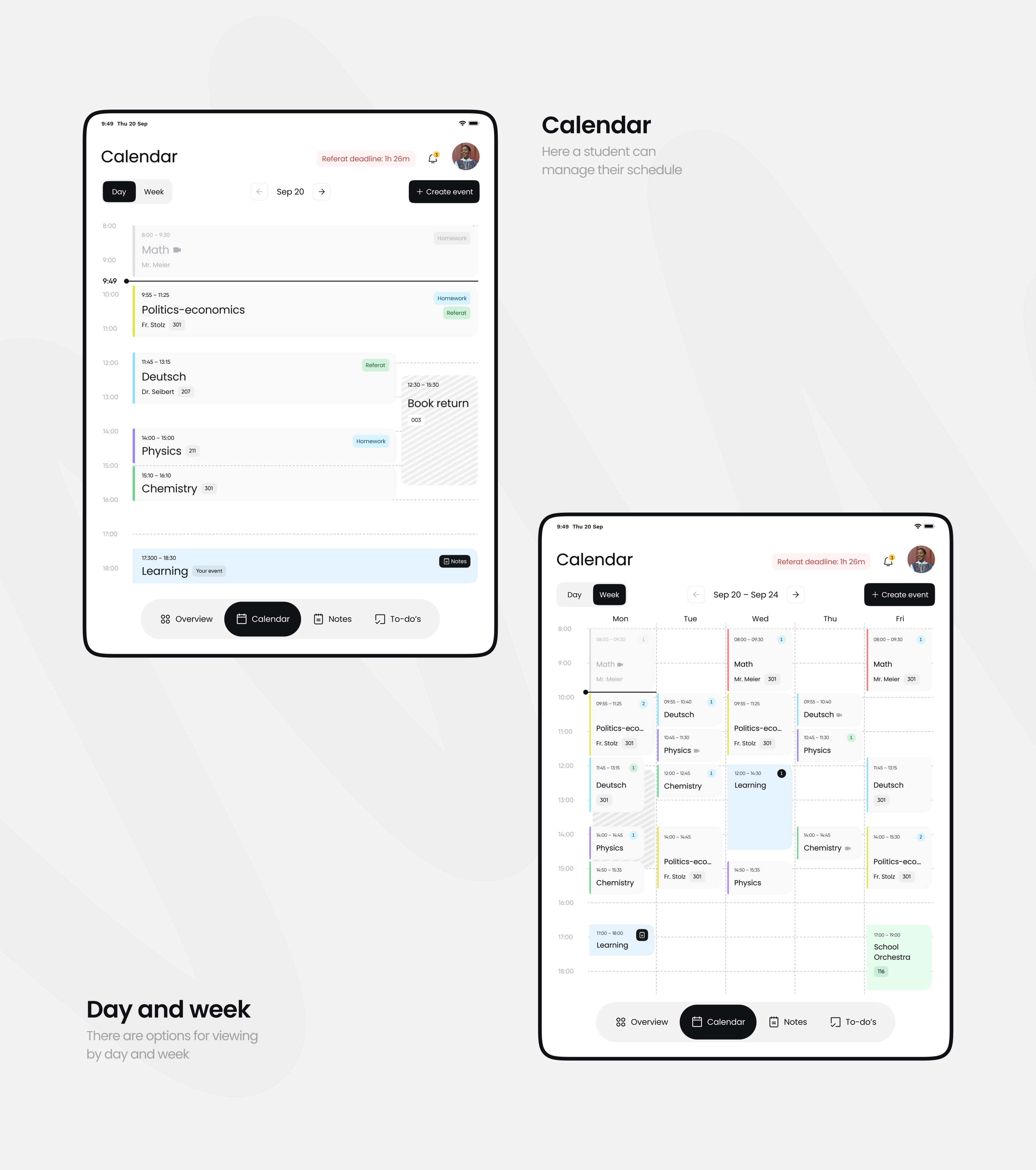 Education Hub — Изображение №13 — Интерфейсы на Dprofile