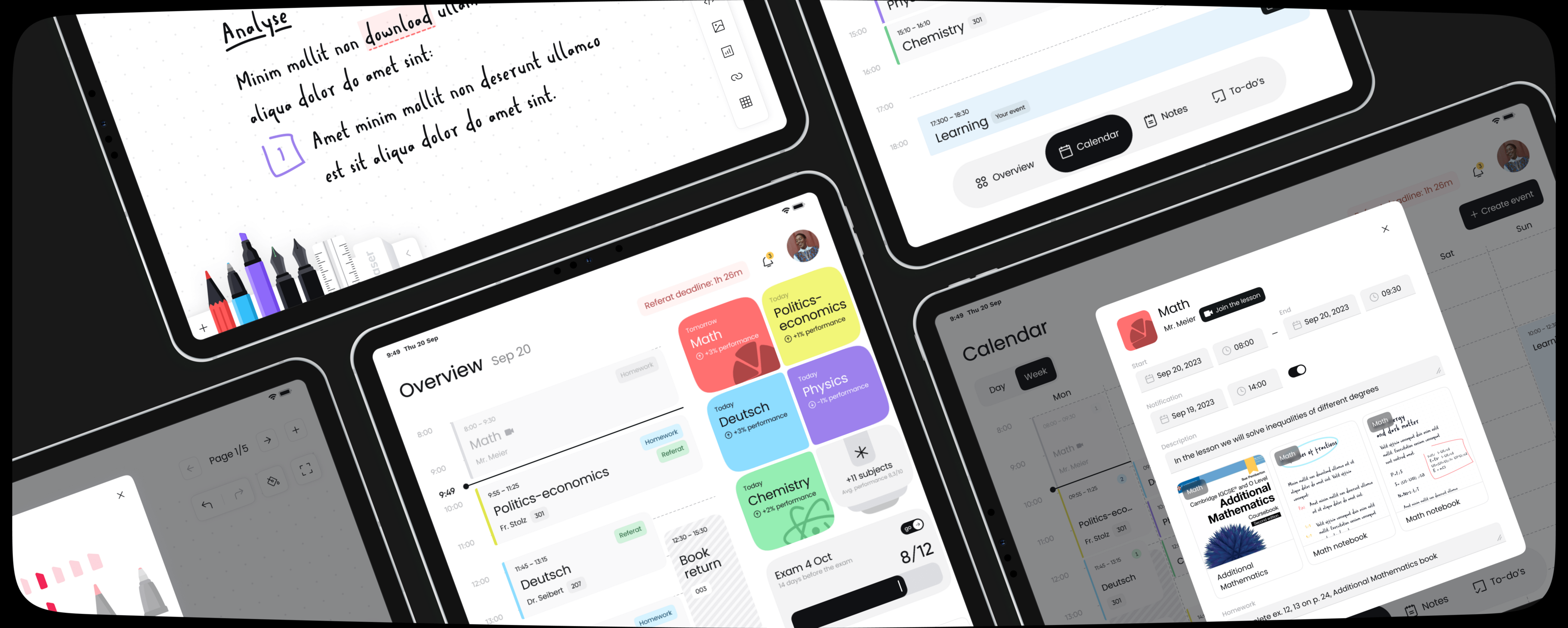 Education Hub — Изображение №5 — Интерфейсы на Dprofile