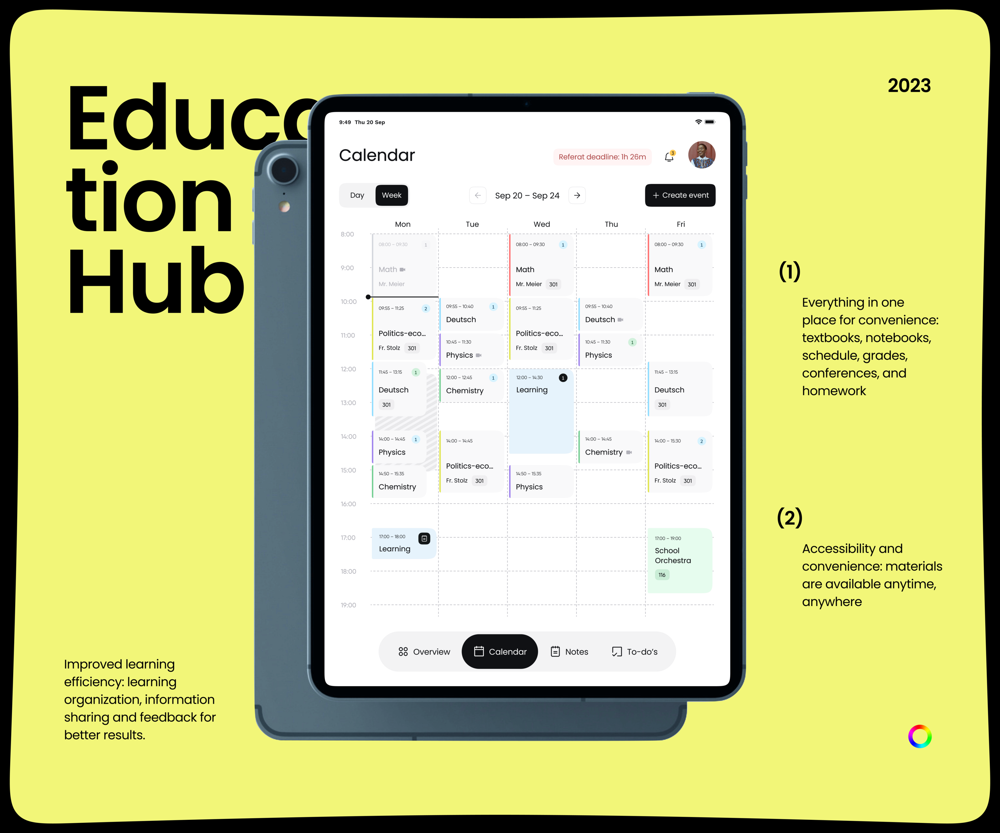 Education Hub — Изображение №4 — Интерфейсы на Dprofile
