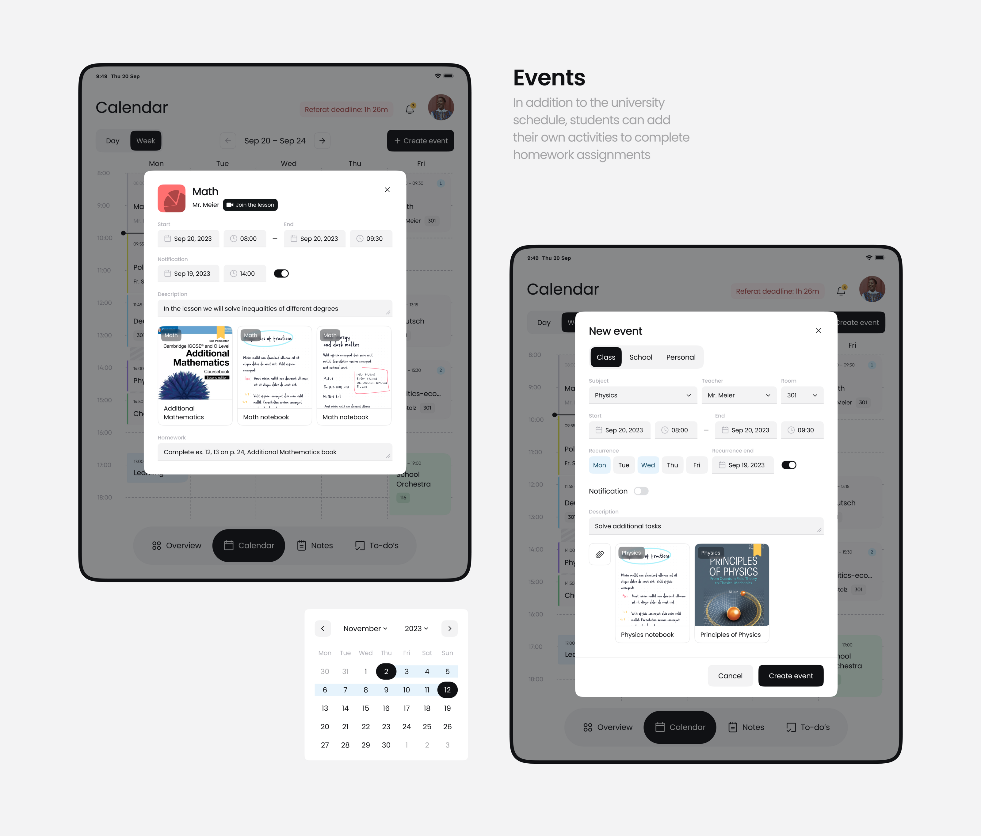 Education Hub — Изображение №14 — Интерфейсы на Dprofile