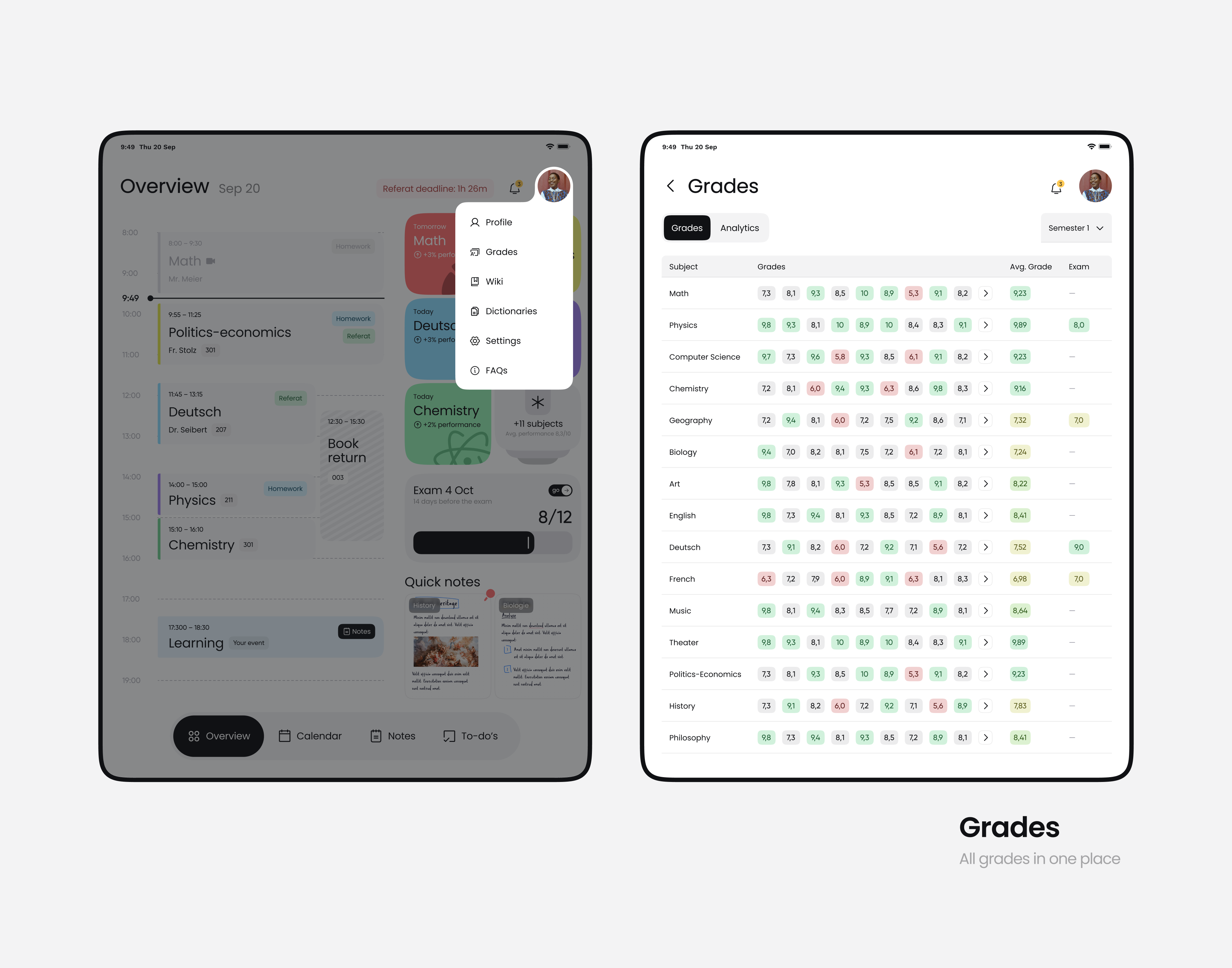 Education Hub — Изображение №22 — Интерфейсы на Dprofile