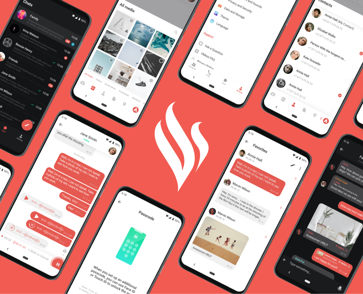 VMessage — Интерфейсы на Dprofile