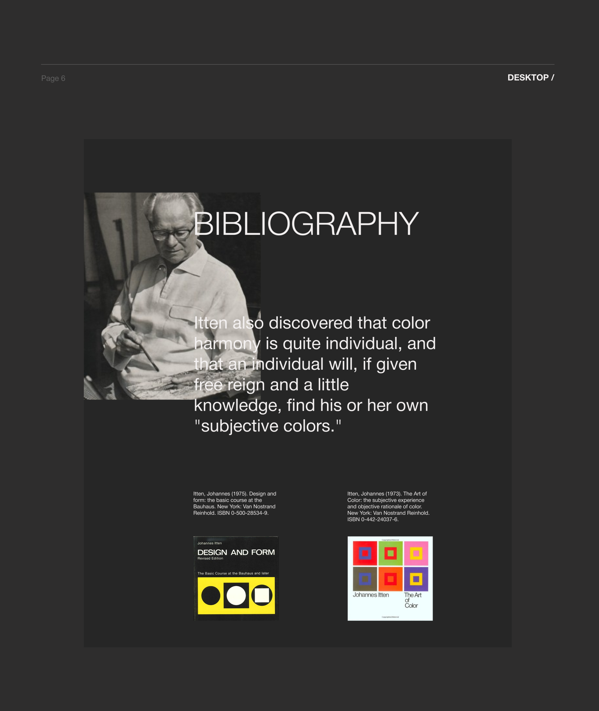Longread about Johannes Itten and his Color Theory — Изображение №13 — Интерфейсы на Dprofile