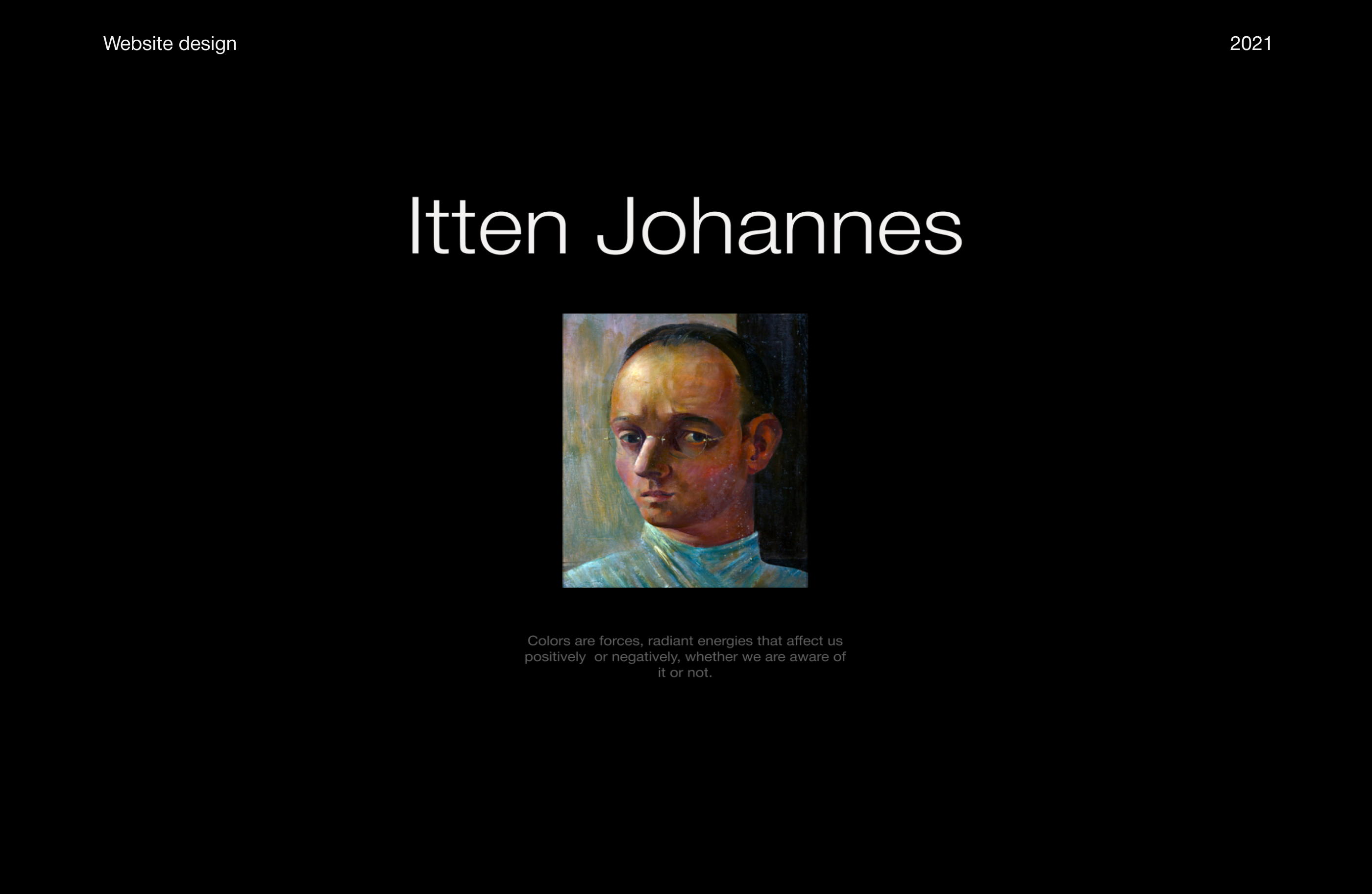 Longread about Johannes Itten and his Color Theory — Изображение №1 — Интерфейсы на Dprofile