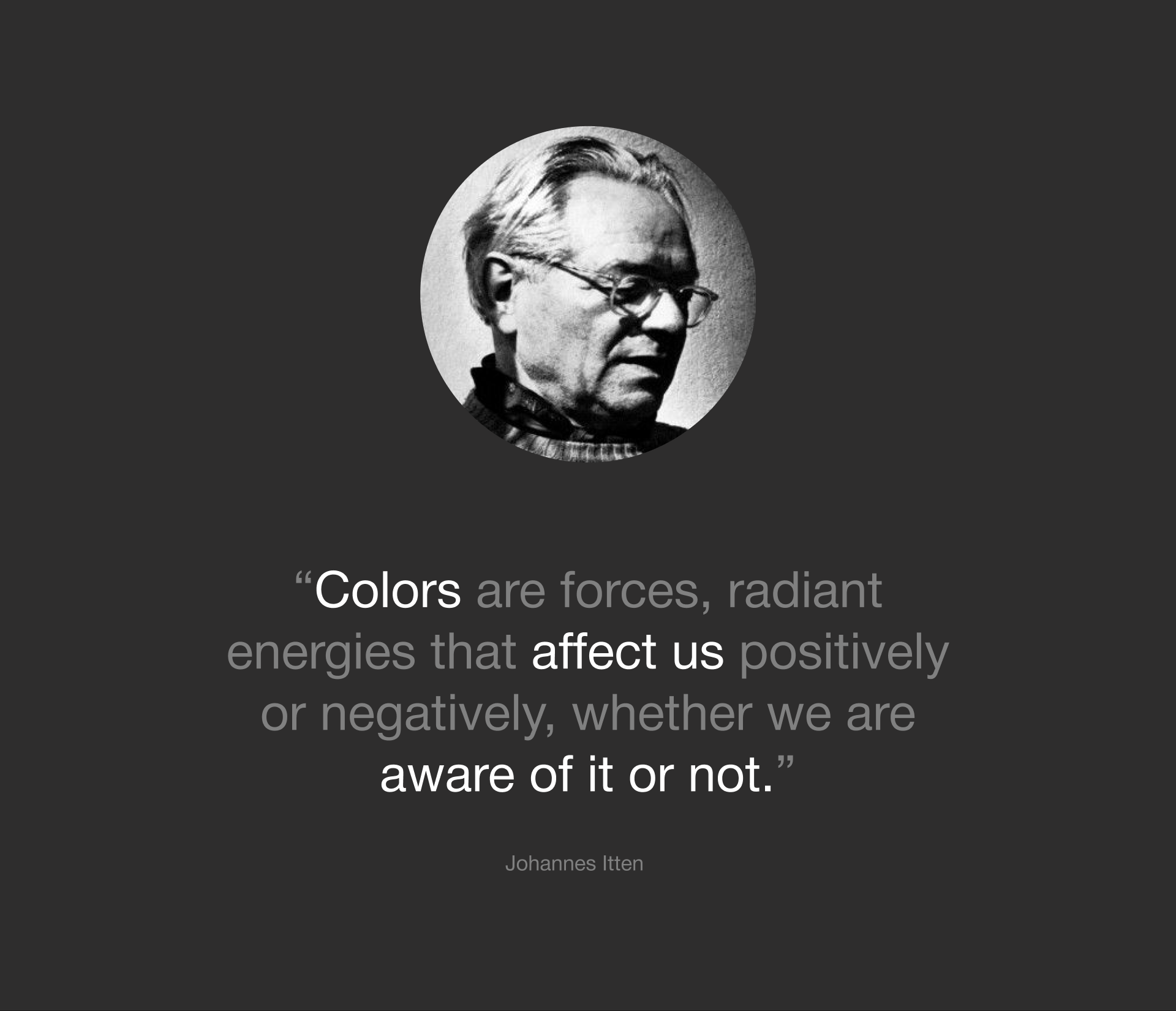 Longread about Johannes Itten and his Color Theory — Изображение №9 — Интерфейсы на Dprofile