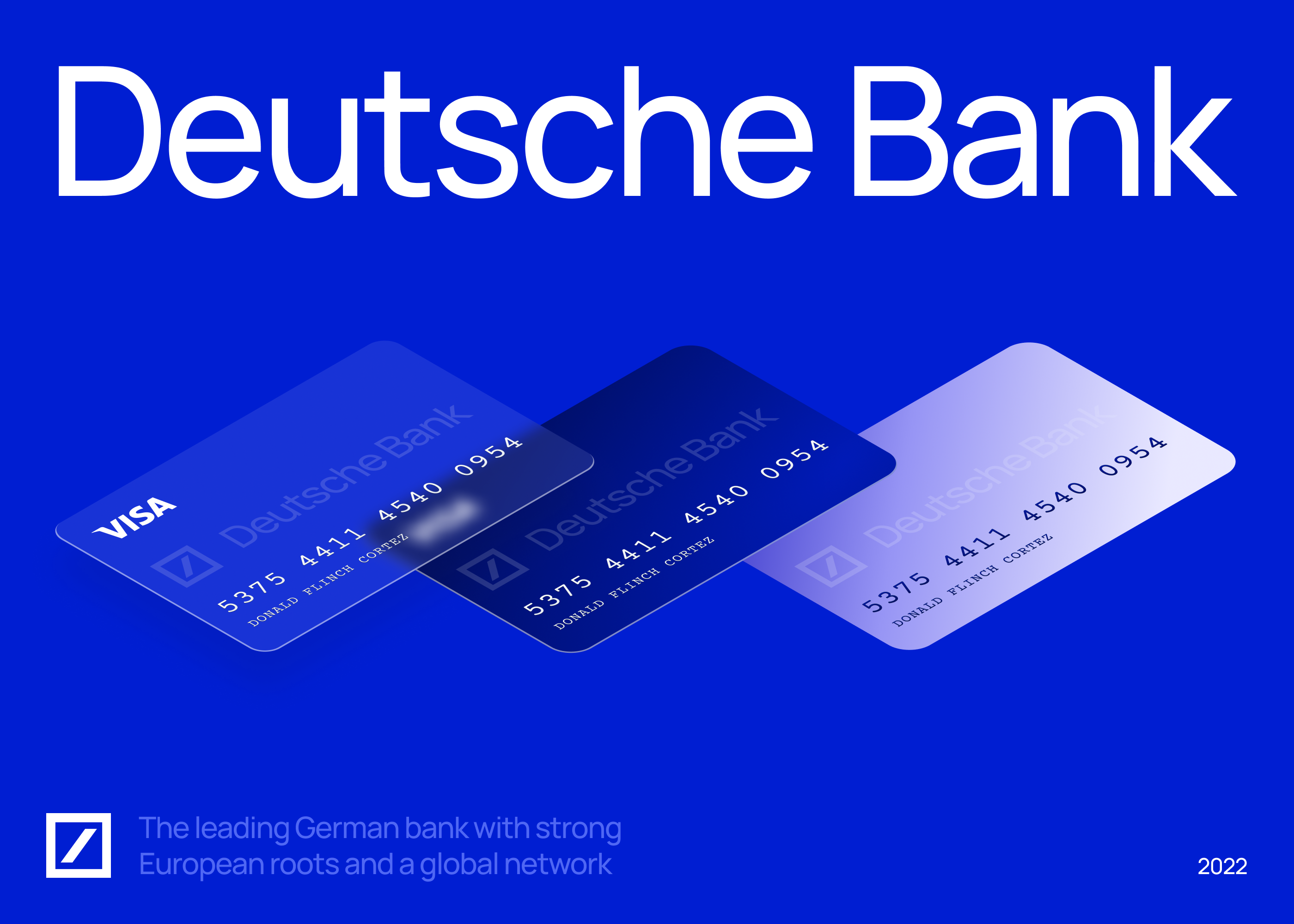 Redesign of Deutsche Bank's corporate website — Изображение №1 — Интерфейсы, Брендинг на Dprofile