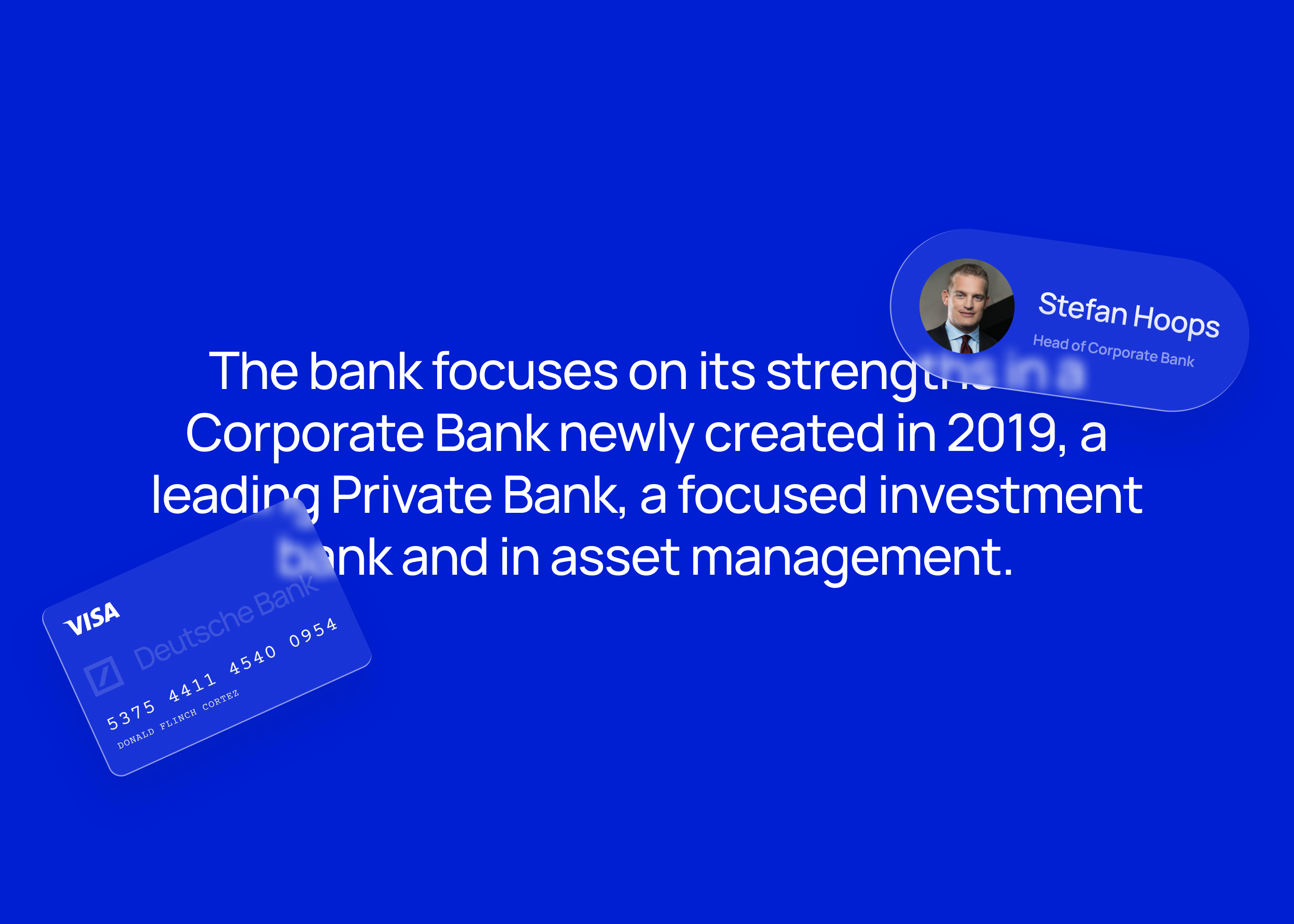 Redesign of Deutsche Bank's corporate website — Изображение №2 — Интерфейсы, Брендинг на Dprofile