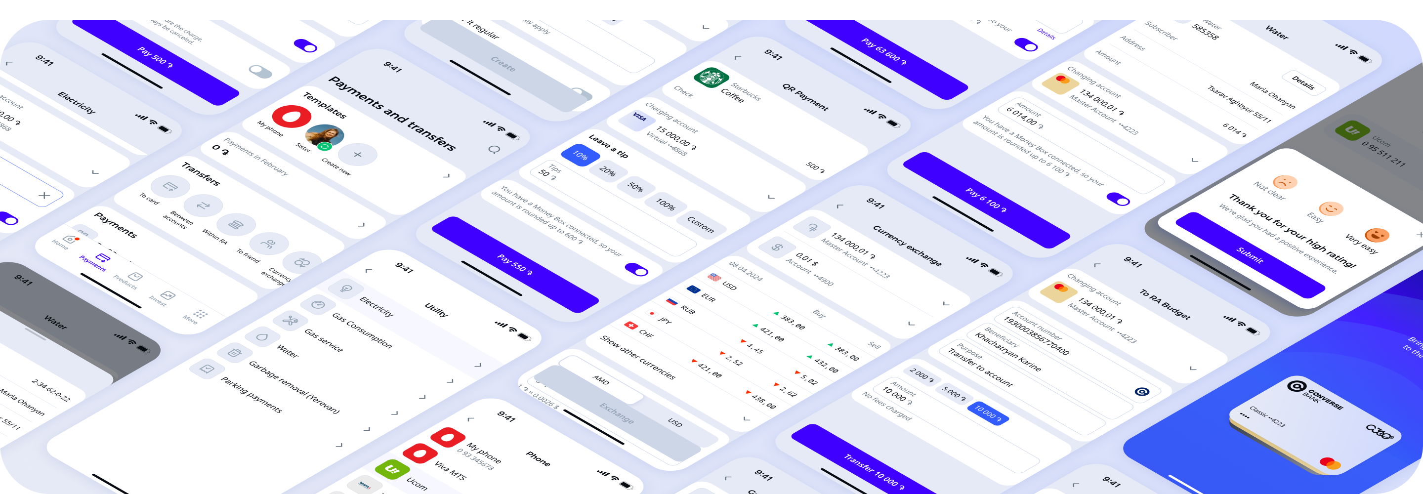 Converse Bank — Мобильное приложение — Изображение №12 — Интерфейсы на Dprofile