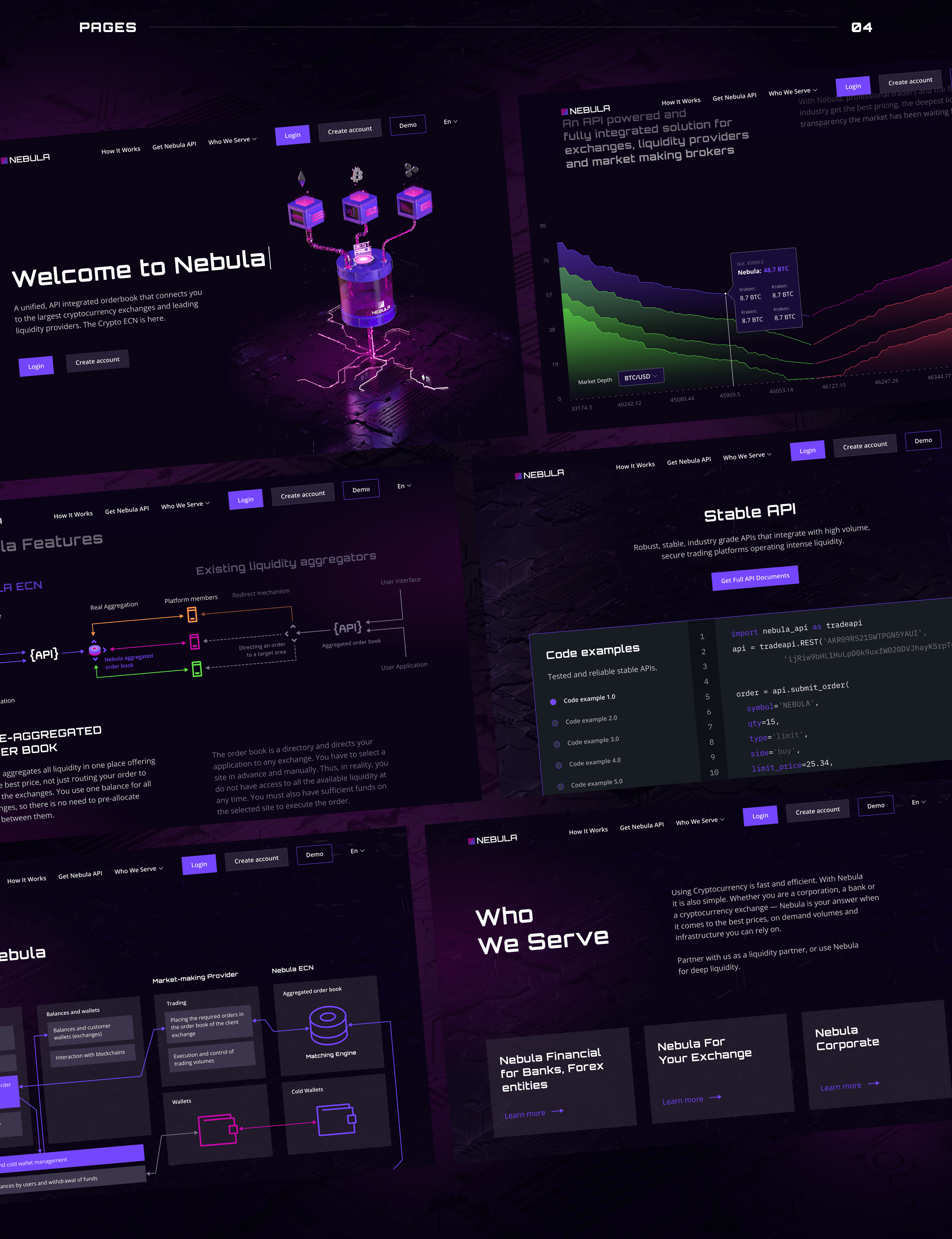 Nebula ECN — Изображение №5 — Интерфейсы, Анимация на Dprofile