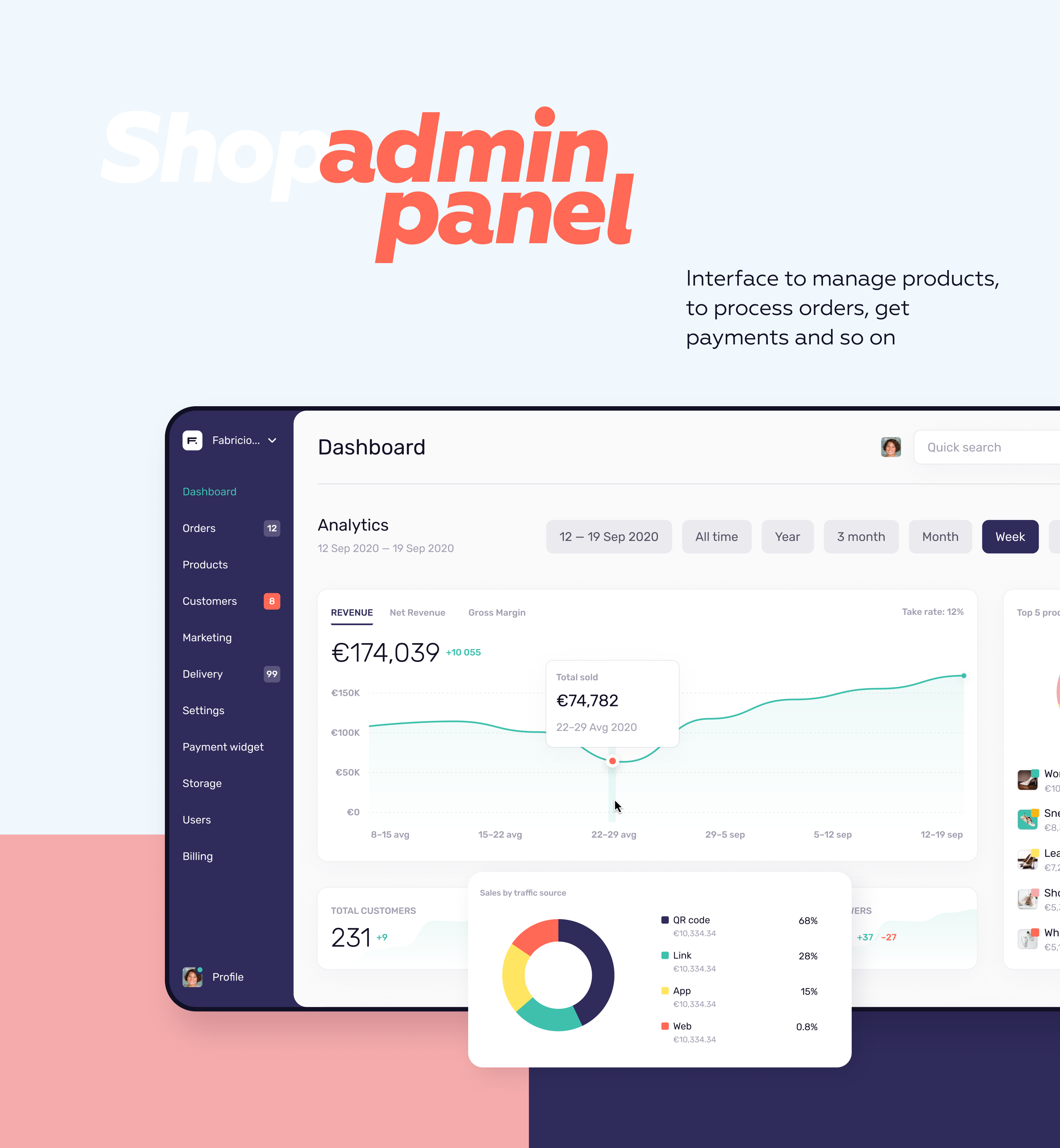Picksell — Изображение №8 — Интерфейсы, Брендинг на Dprofile
