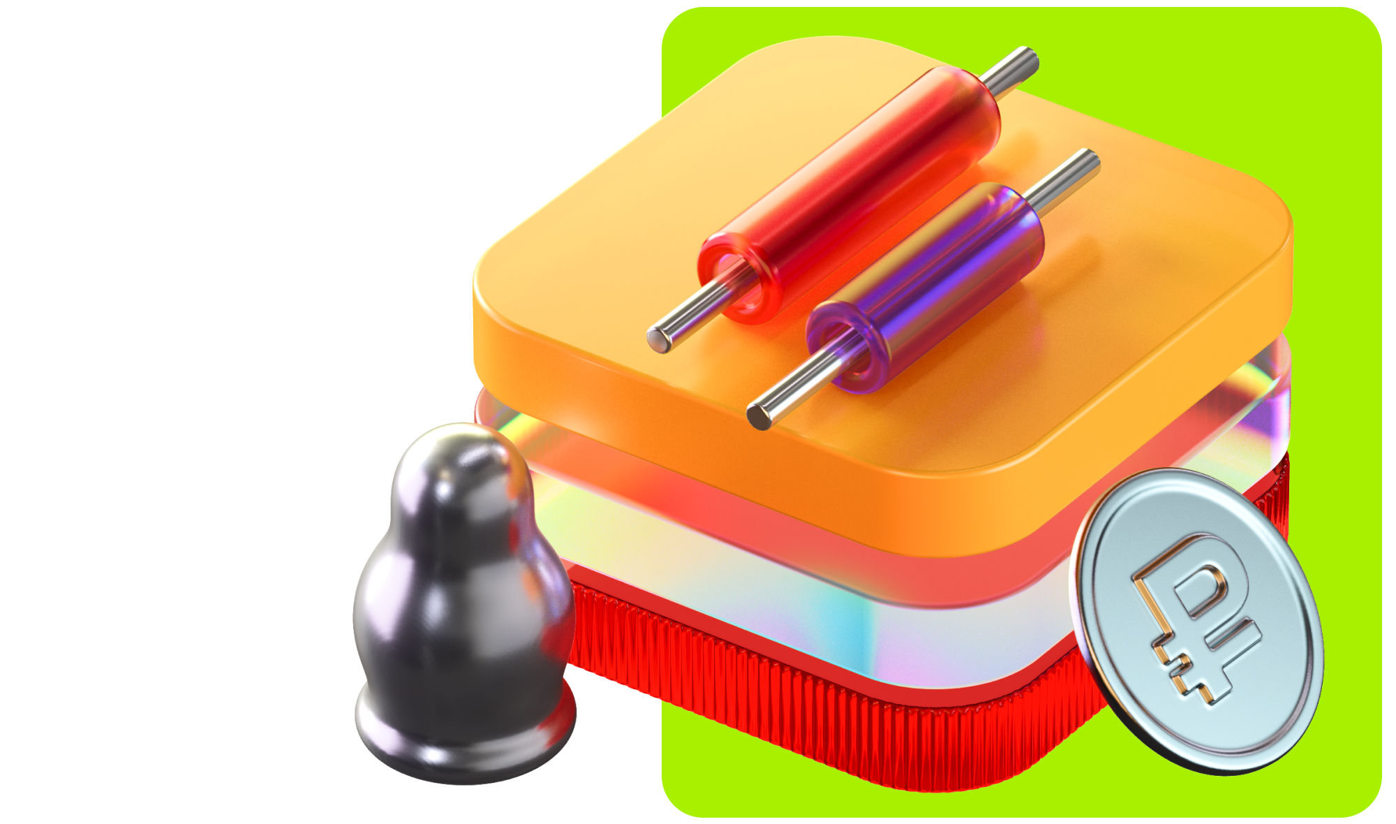 3D-иллюстрации для Альфа-Банка — Изображение №10 — Иллюстрация, 3D на Dprofile
