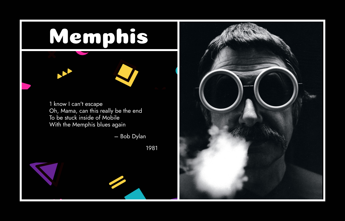 Memphis style web design — Изображение №1 — Интерфейсы на Dprofile