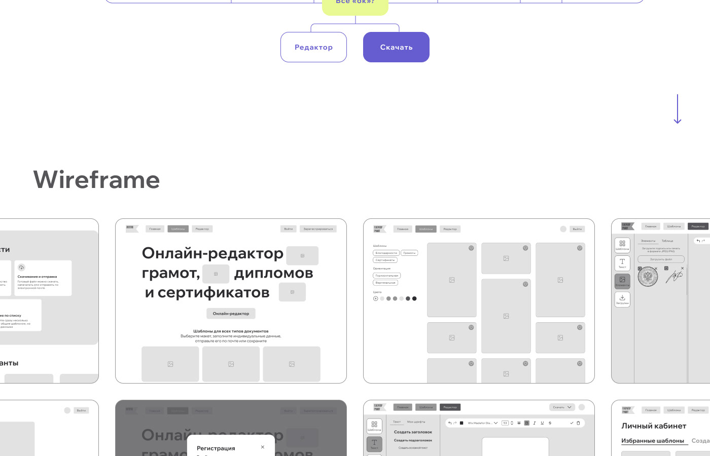 Web disign онлайн-конструктора «Генератор грамот» — Изображение №6 — Интерфейсы на Dprofile