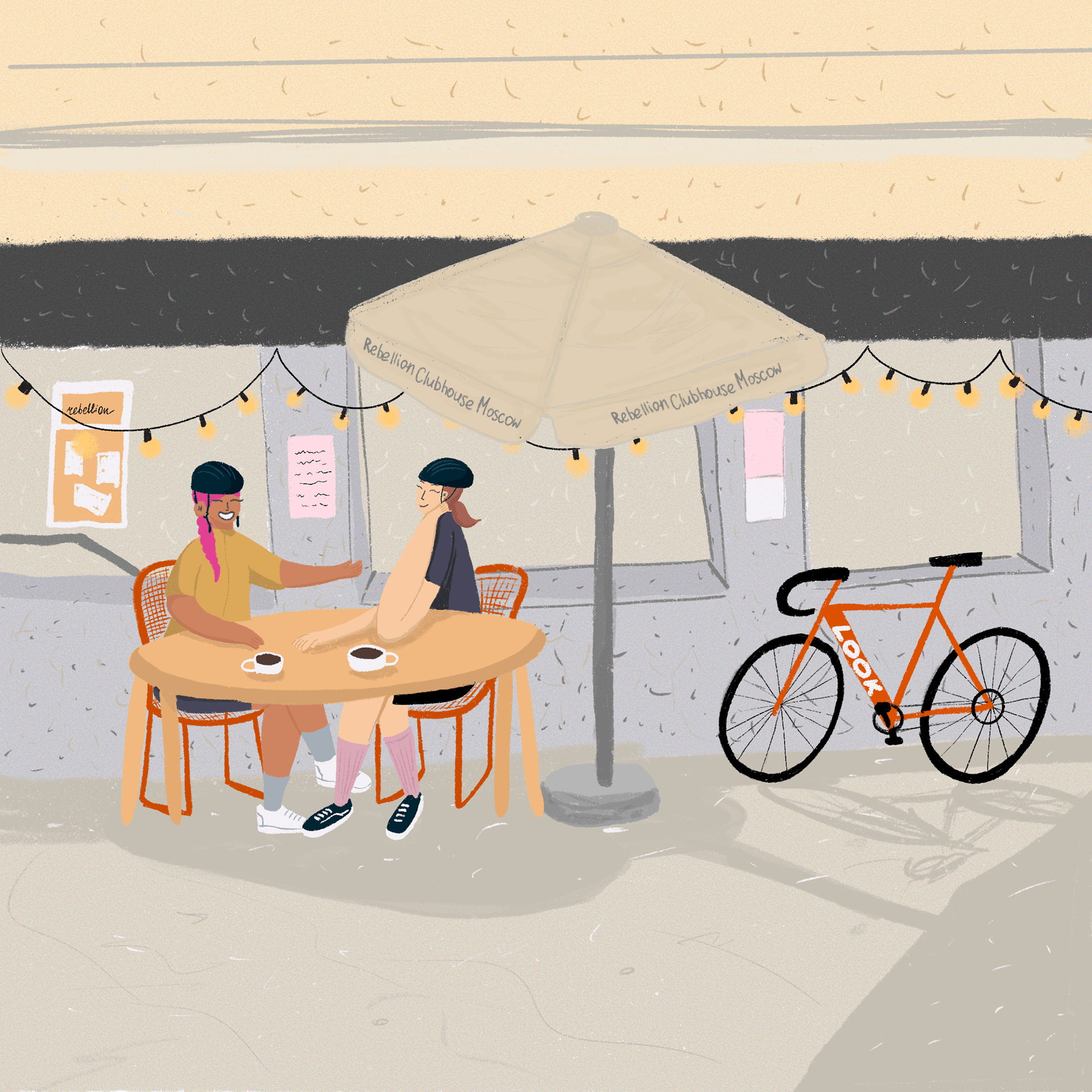 Before ride — Изображение №1 — Брендинг, Иллюстрация на Dprofile