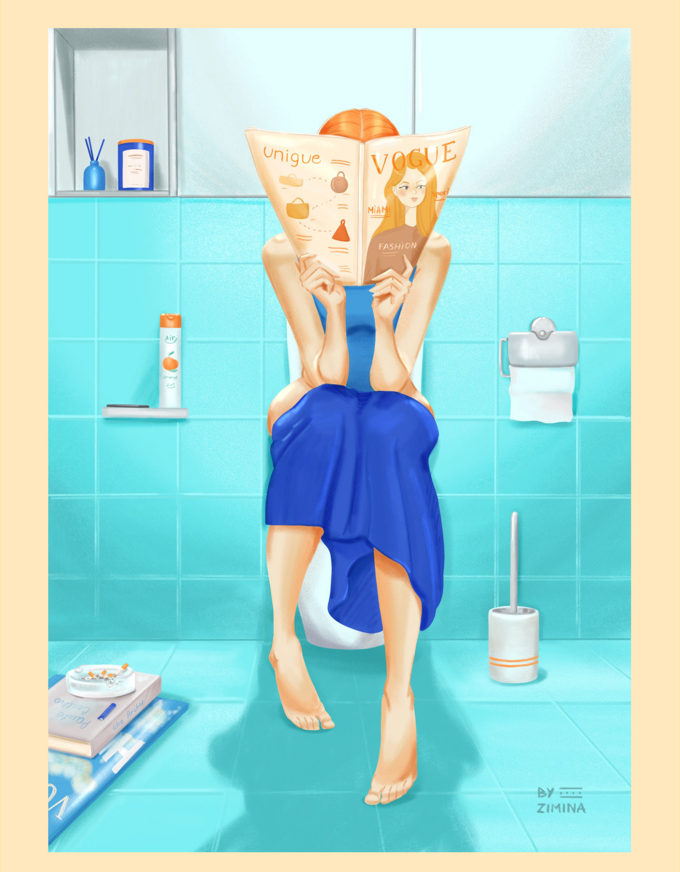 Иллюстрации для nft-коллекции — Изображение №14 — Иллюстрация на Dprofile
