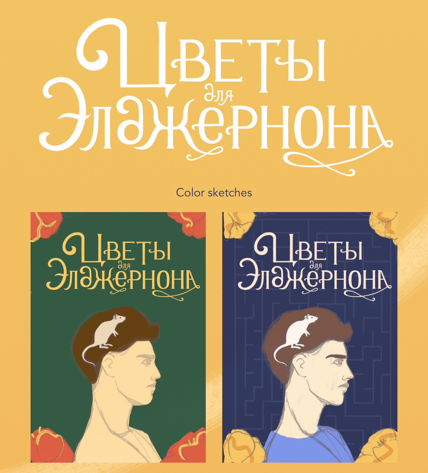 Иллюстрации и леттеринг для книжных обложек — Изображение №3 — Иллюстрация на Dprofile