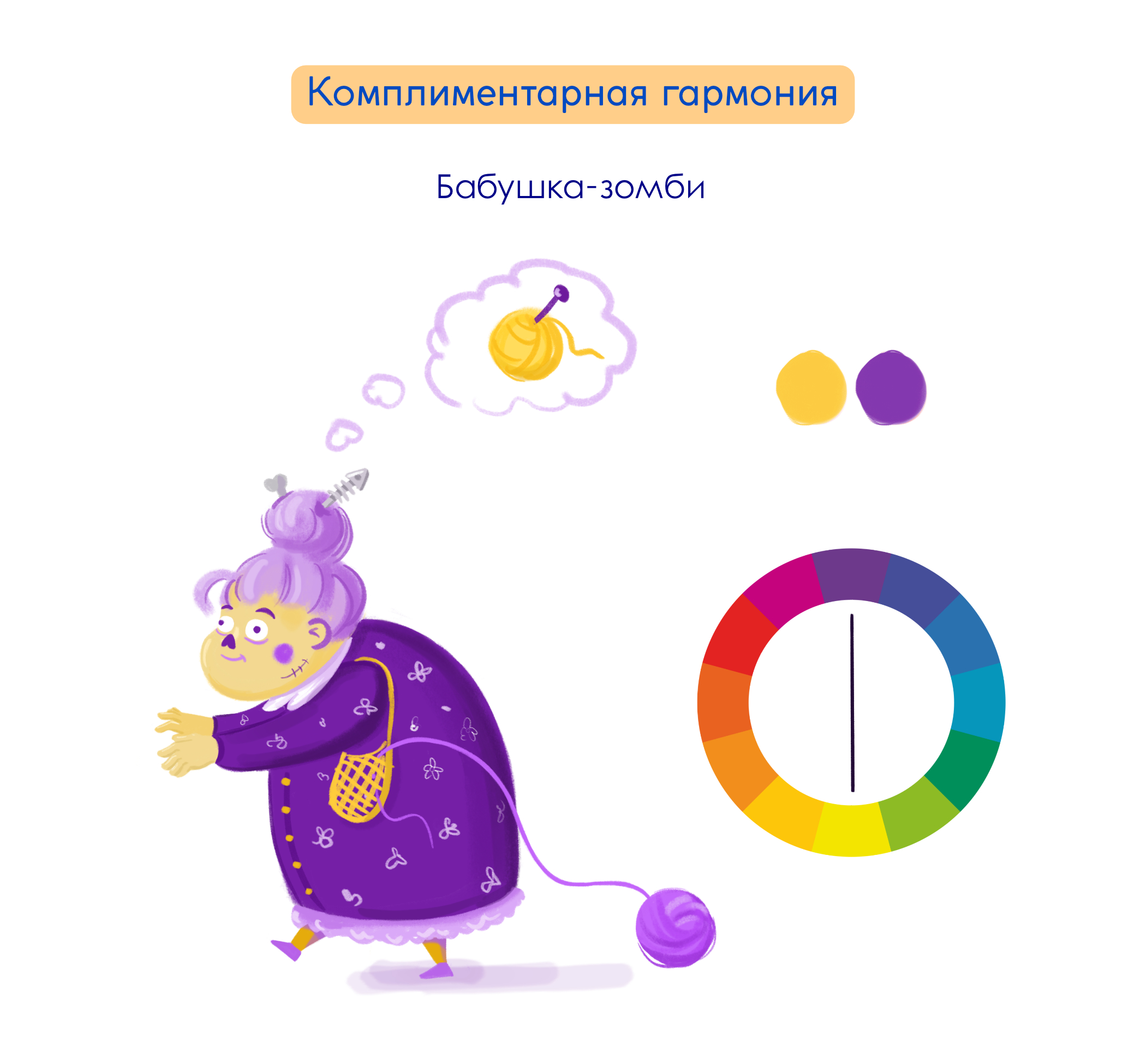 Дизайн персонажей. Цветовые гармонии — Изображение №4 — Иллюстрация, Графика на Dprofile