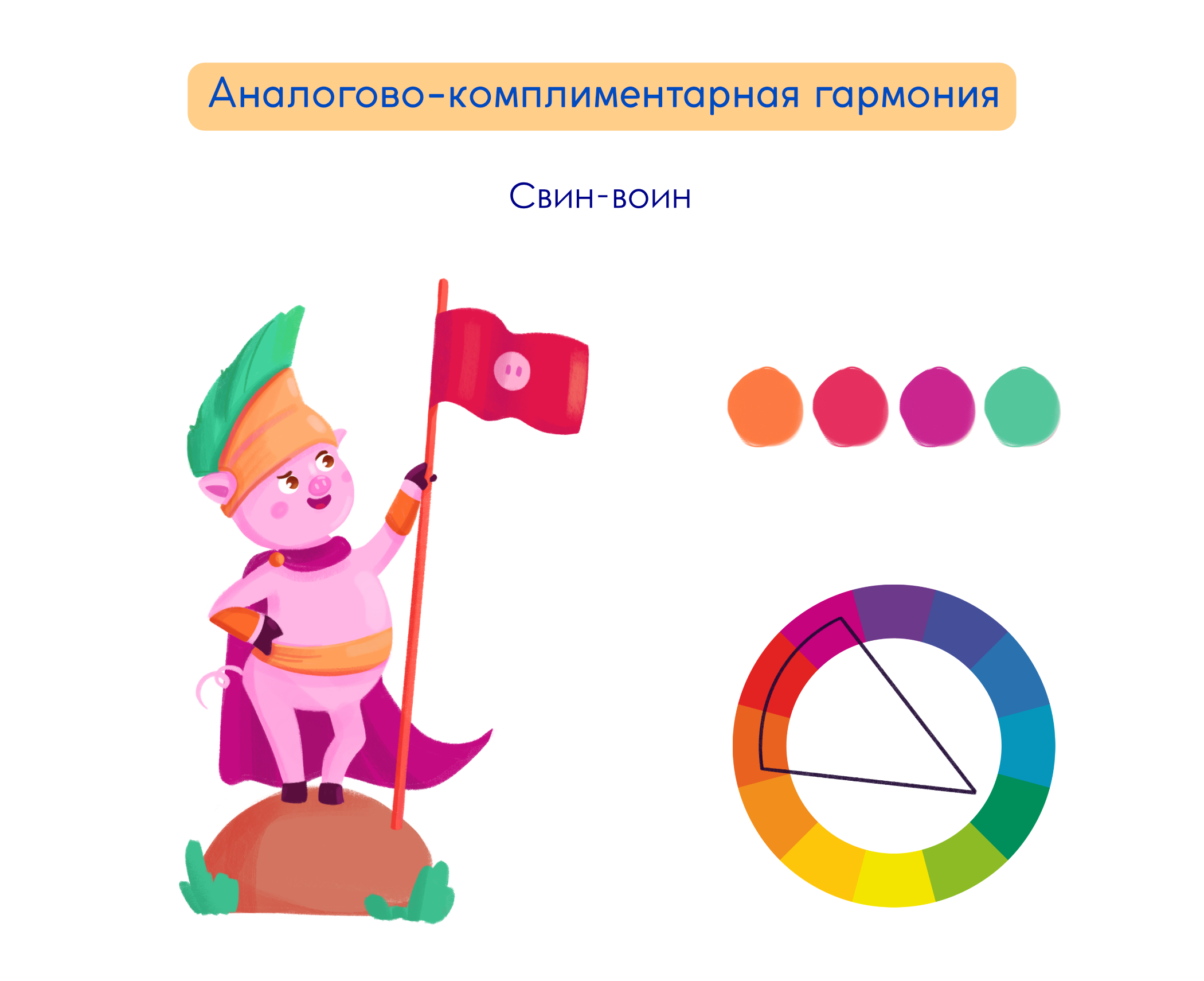 Дизайн персонажей. Цветовые гармонии — Изображение №6 — Иллюстрация, Графика на Dprofile