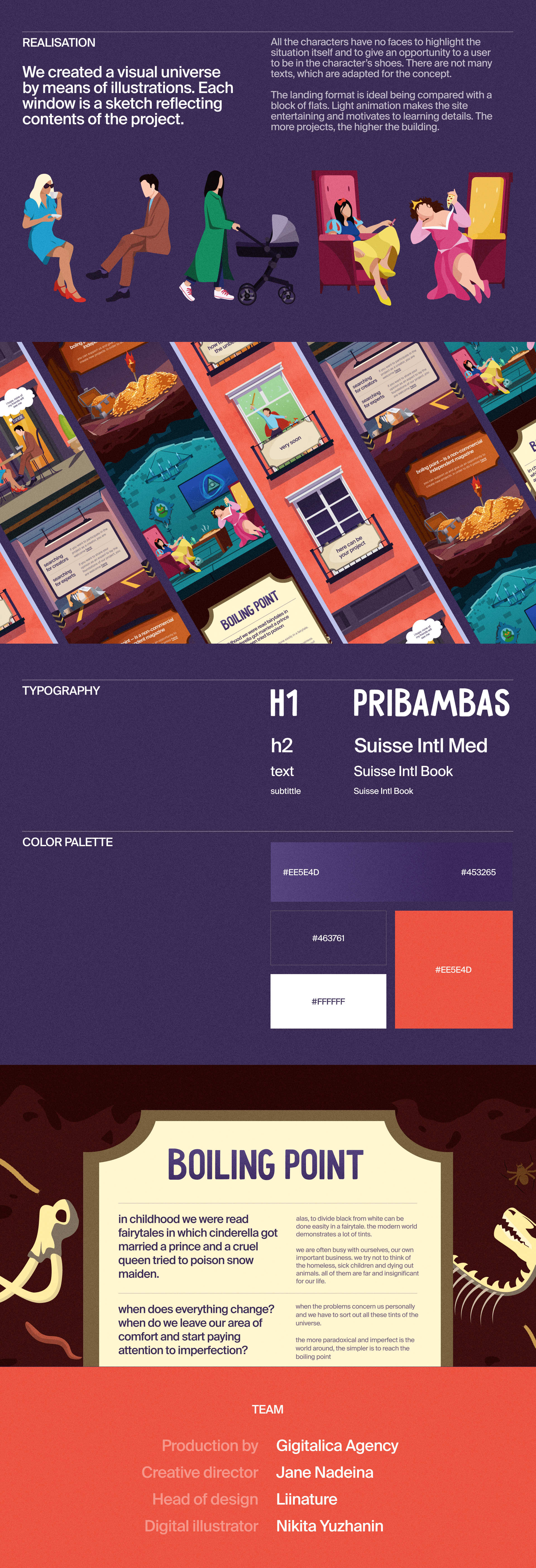 Boiling Point | Art magazine — Изображение №2 — Брендинг, Иллюстрация на Dprofile