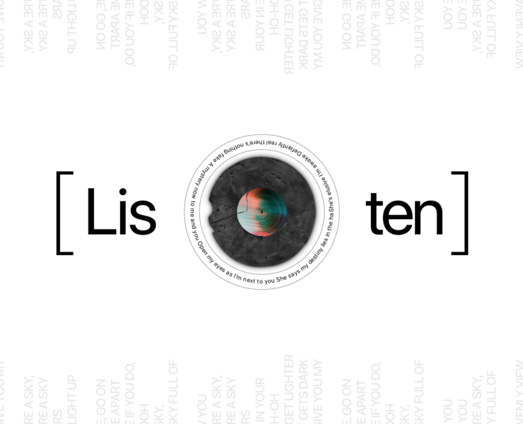 [lis-ten] - music mobile app на Dprofile