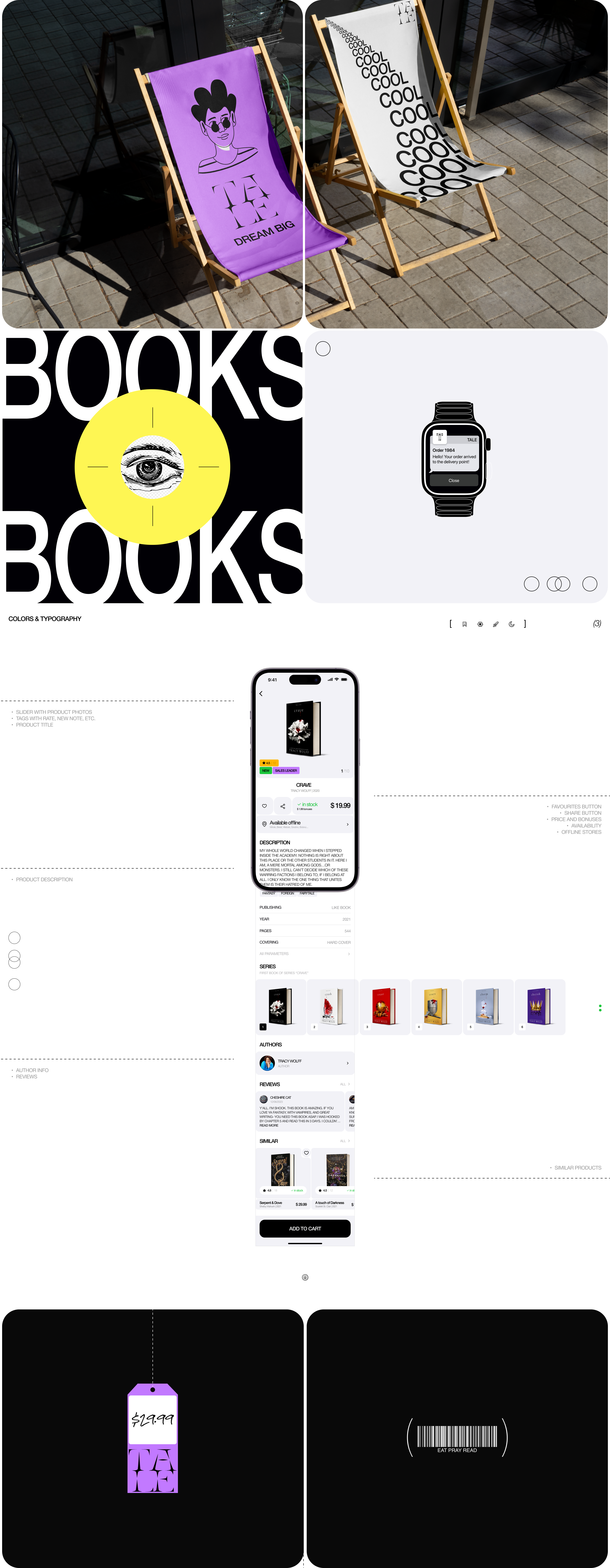 [tale] - marketplace app — Изображение №2 — Интерфейсы на Dprofile