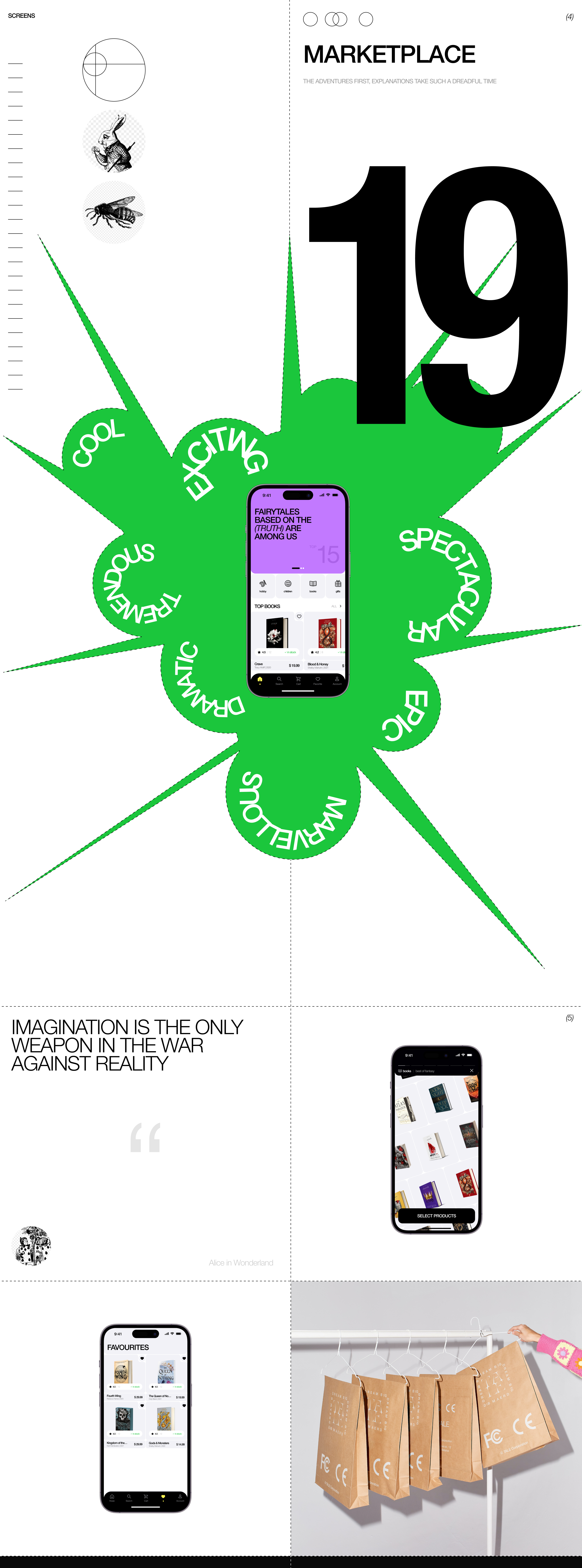 [tale] - marketplace app — Изображение №3 — Интерфейсы на Dprofile