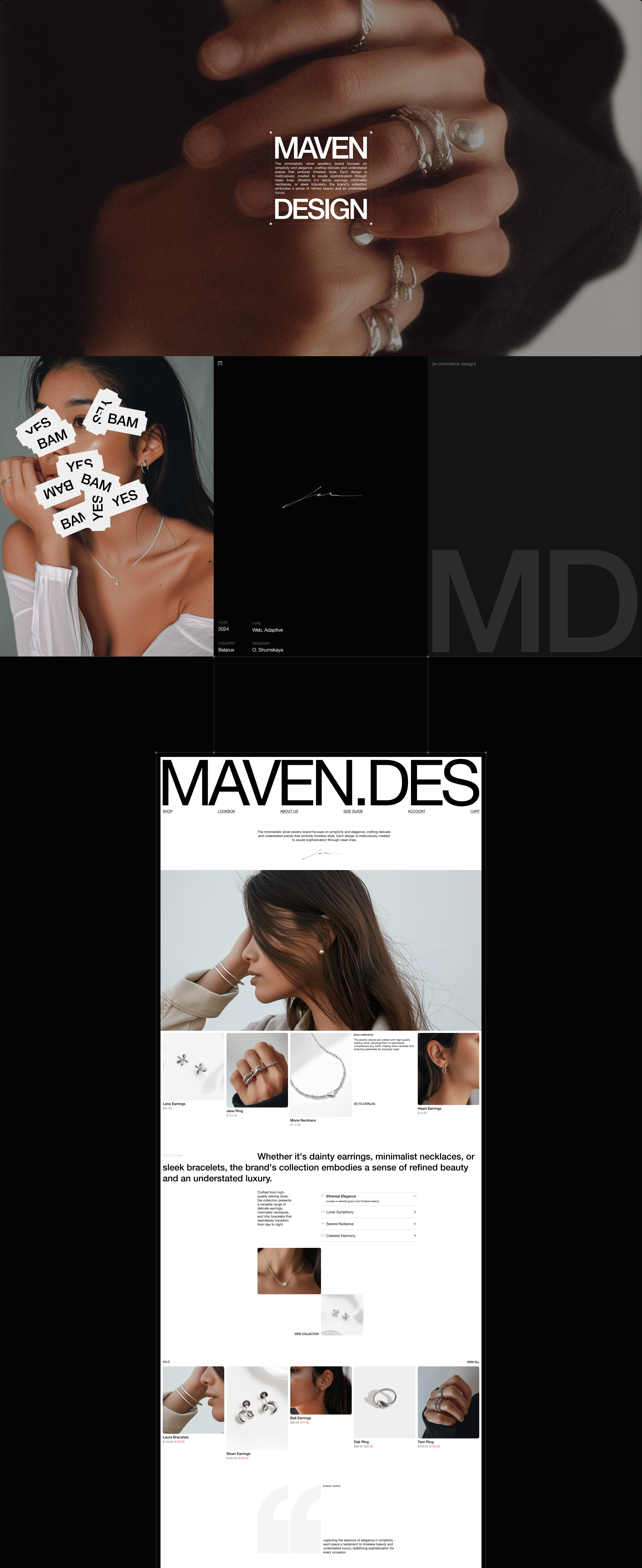 [maven.design] - e-commerce — Изображение №1 — Интерфейсы, Брендинг на Dprofile