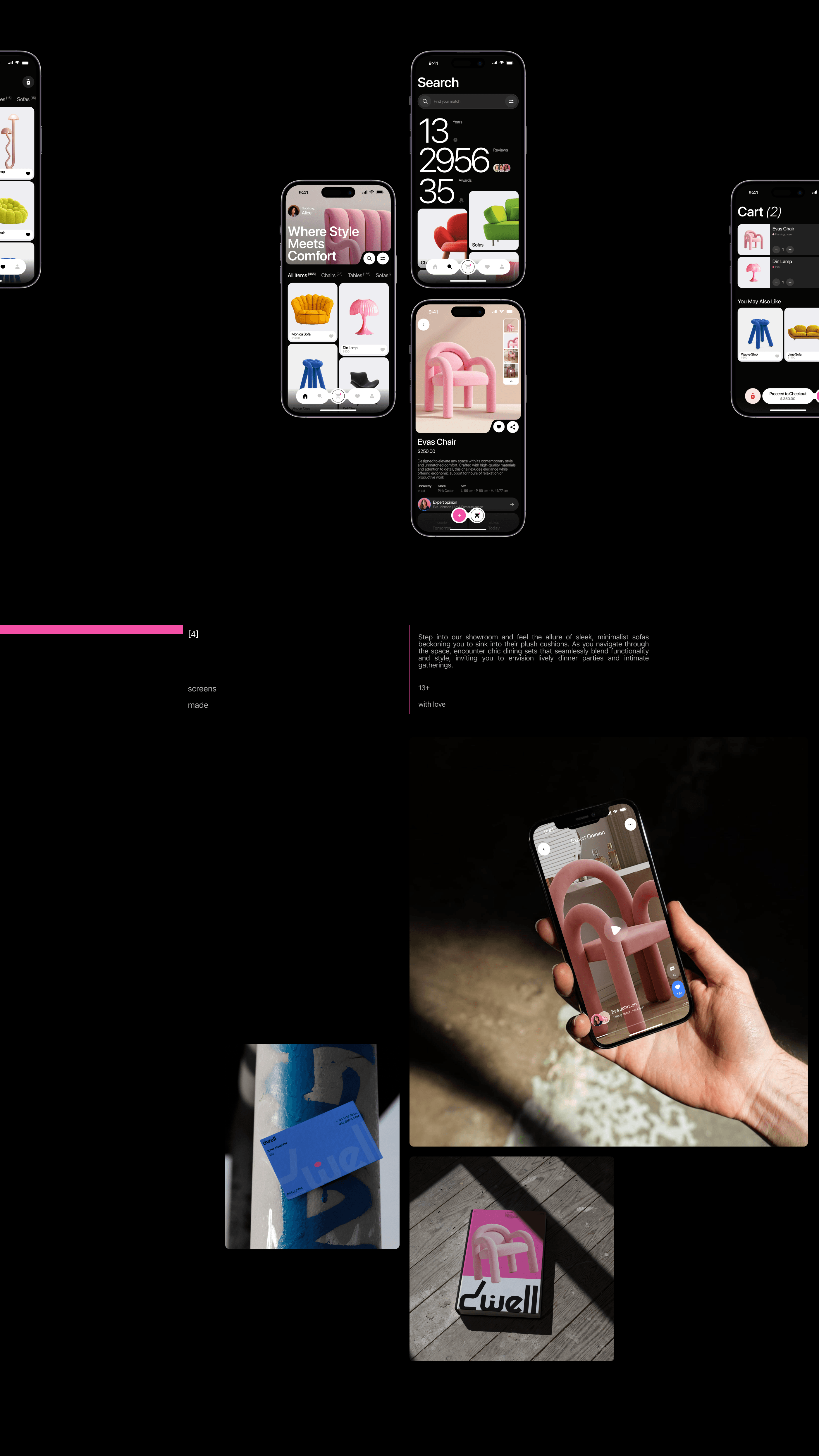 dwell - furniture store app — Изображение №3 — Интерфейсы на Dprofile