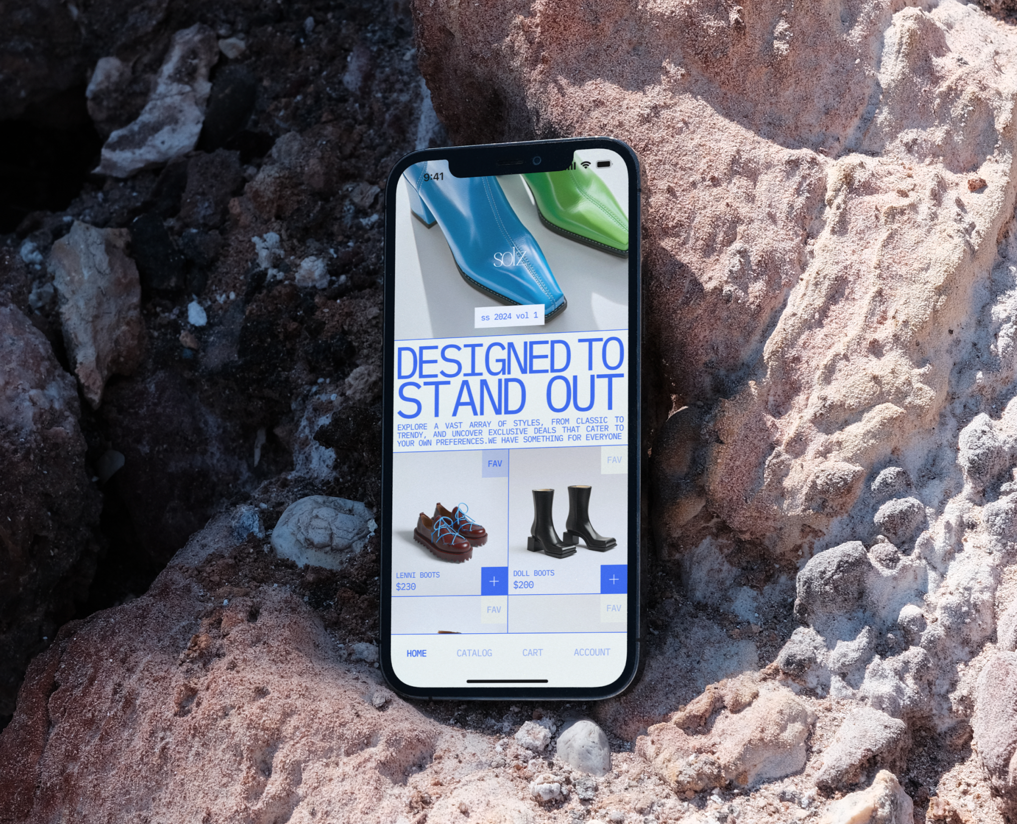 [solz] - shoe marketplace на Dprofile