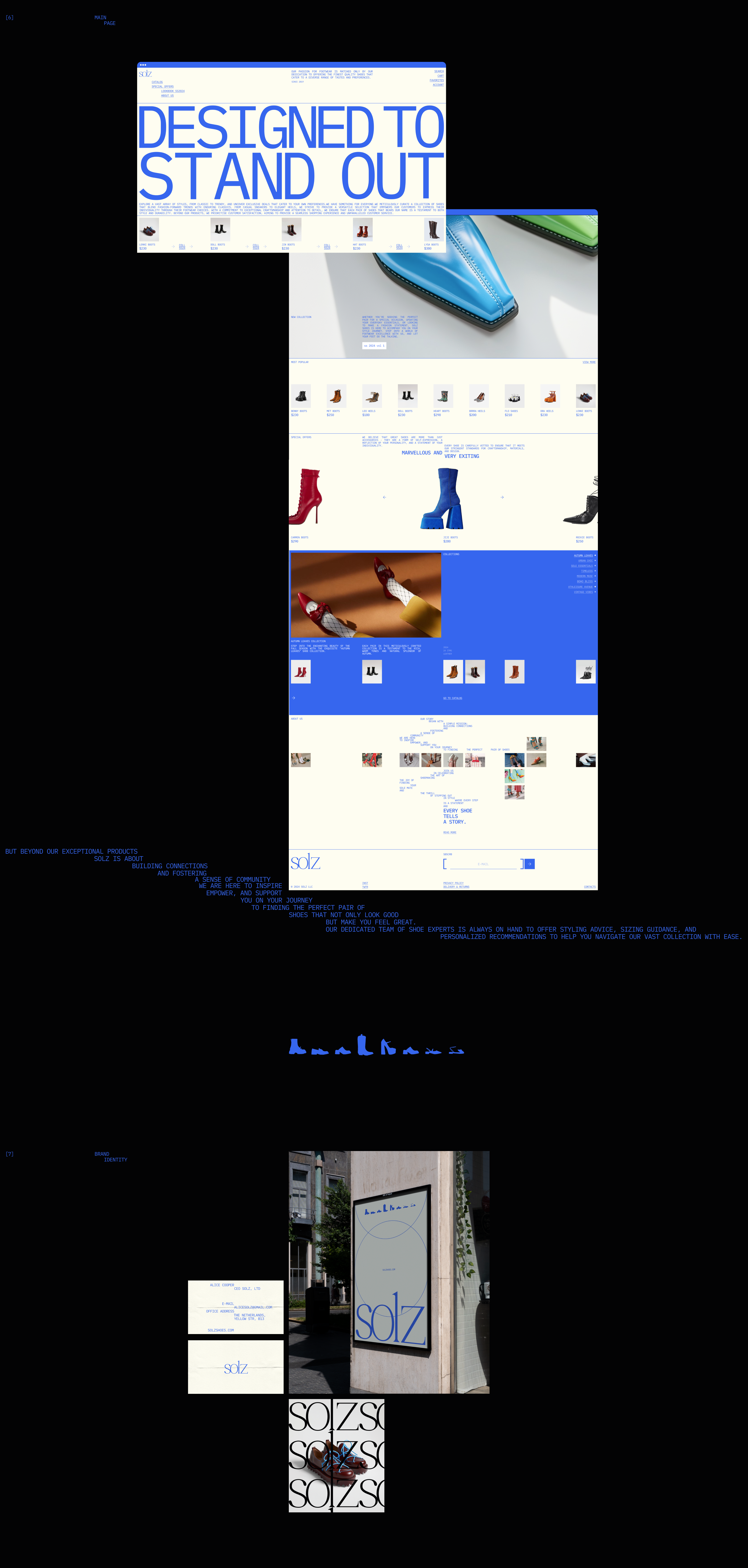 [solz] - shoe marketplace — Изображение №4 — Интерфейсы на Dprofile