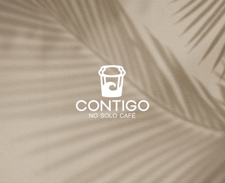Logotype/Contigo cafe — Брендинг, Графика на Dprofile