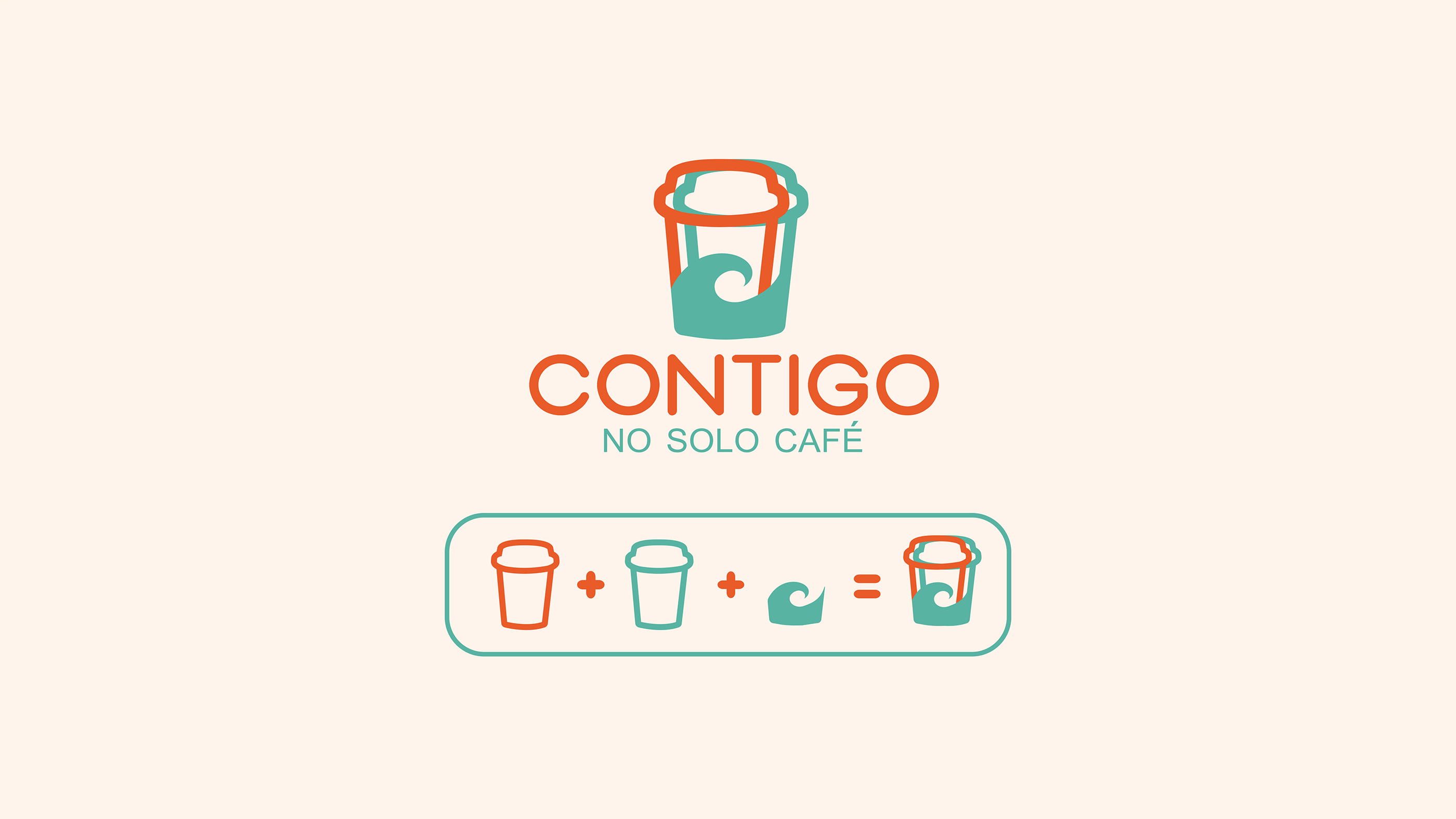 Logotype/Contigo cafe — Изображение №2 — Брендинг, Графика на Dprofile