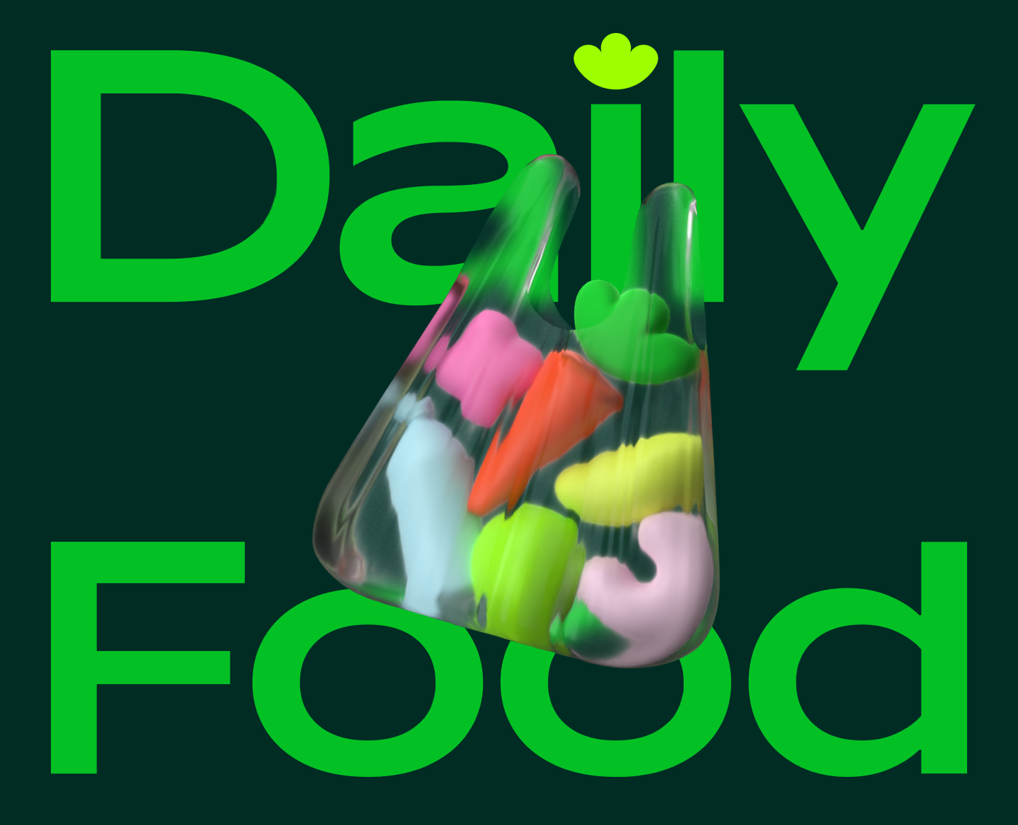 DailyFood — Брендинг, Иллюстрация на Dprofile