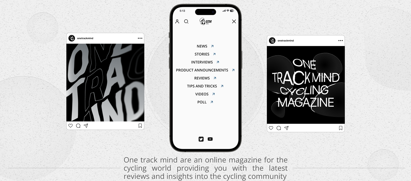OTM | NEWS WEBSITE — Изображение №2 — Интерфейсы, Анимация на Dprofile