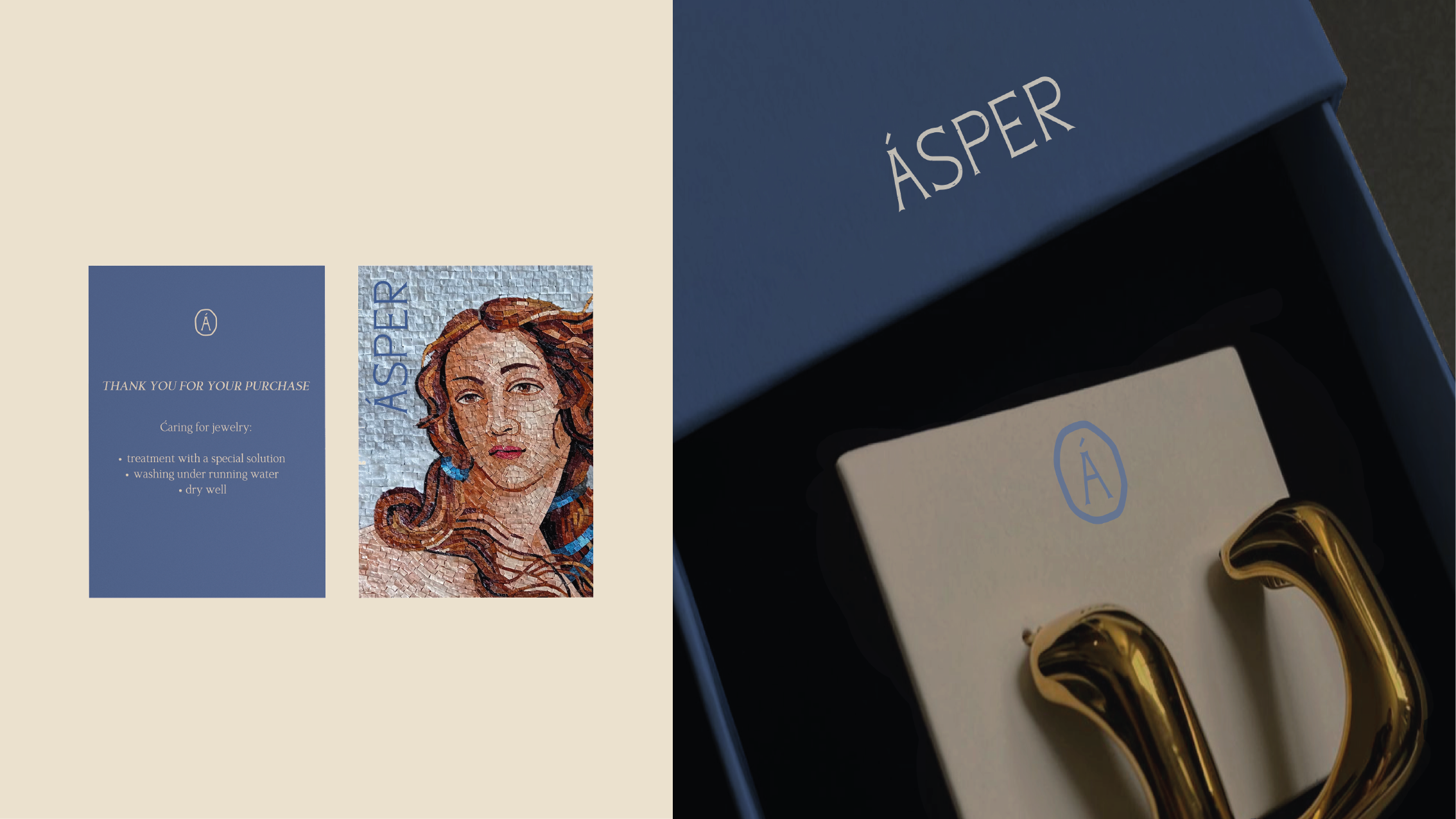 ASPER | BRAND IDENTITY | ФИРМЕННЫЙ СТИЛЬ | JEWELRY — Изображение №5 — Брендинг на Dprofile