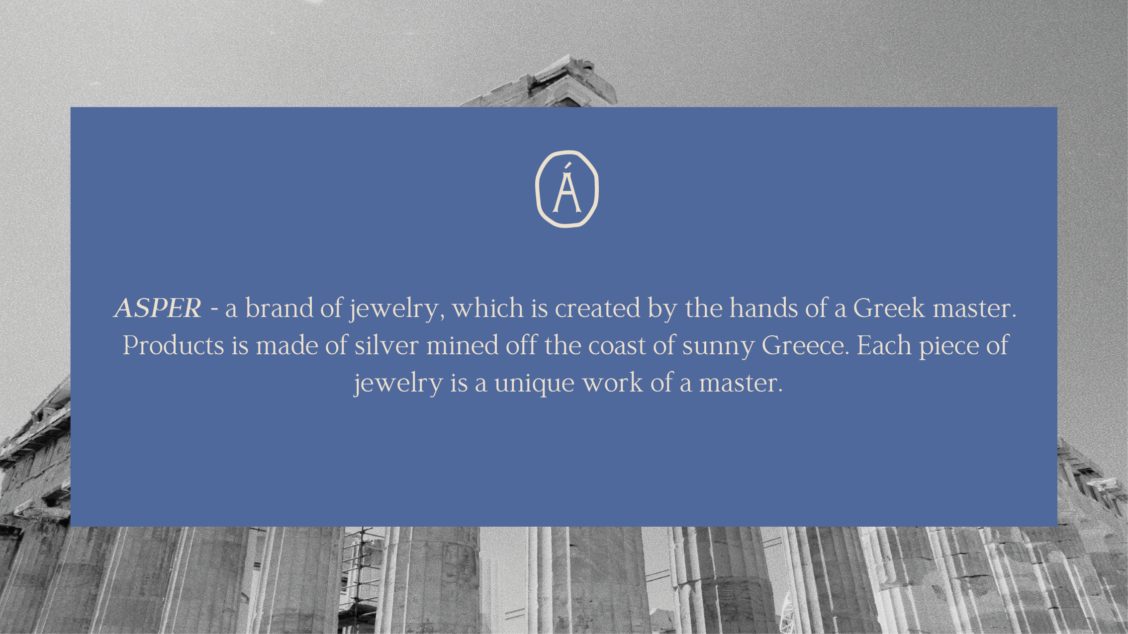 ASPER | BRAND IDENTITY | ФИРМЕННЫЙ СТИЛЬ | JEWELRY — Изображение №3 — Брендинг на Dprofile