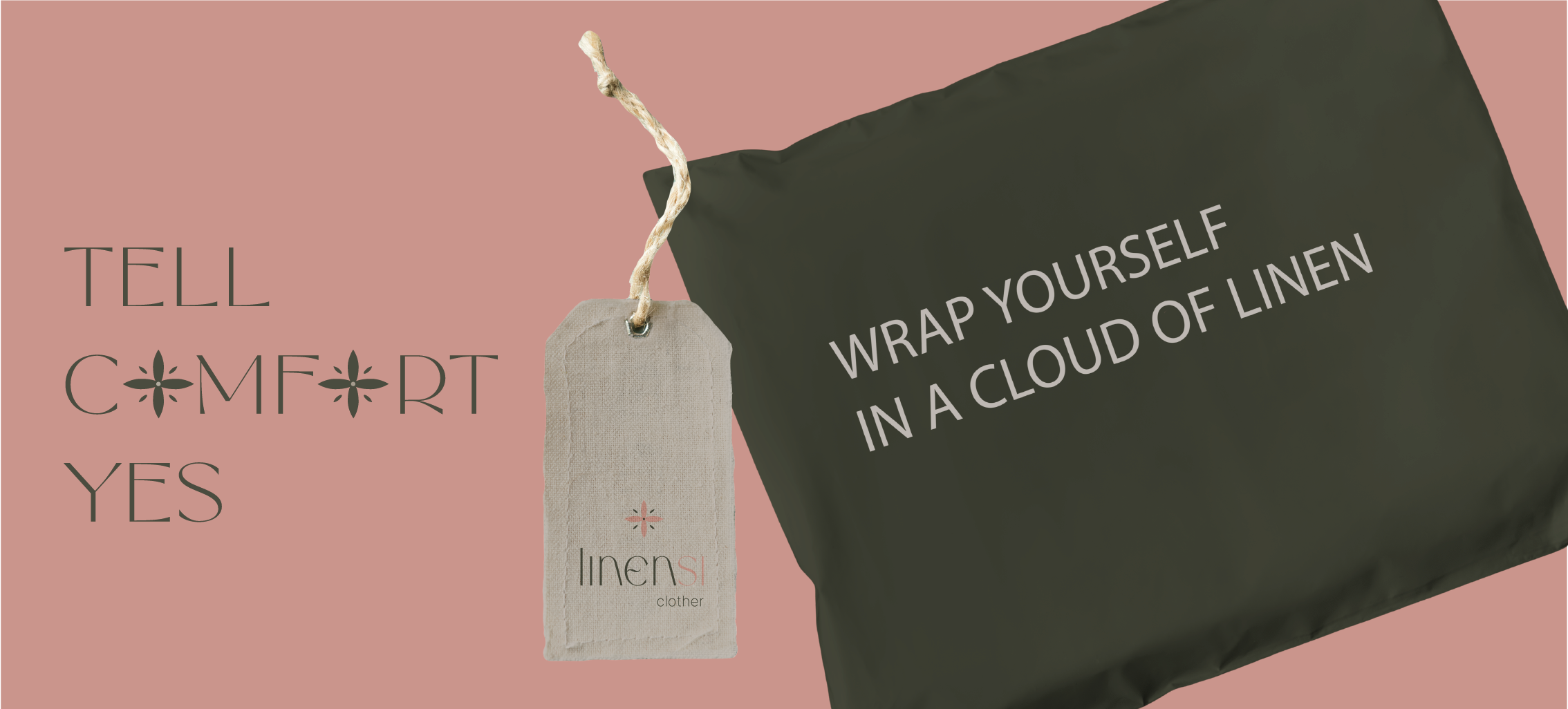 LINENSI | BRAND IDENTITY | ФИРМЕННЫЙ СТИЛЬ | LINEN CLOTHES — Изображение №9 — Брендинг на Dprofile