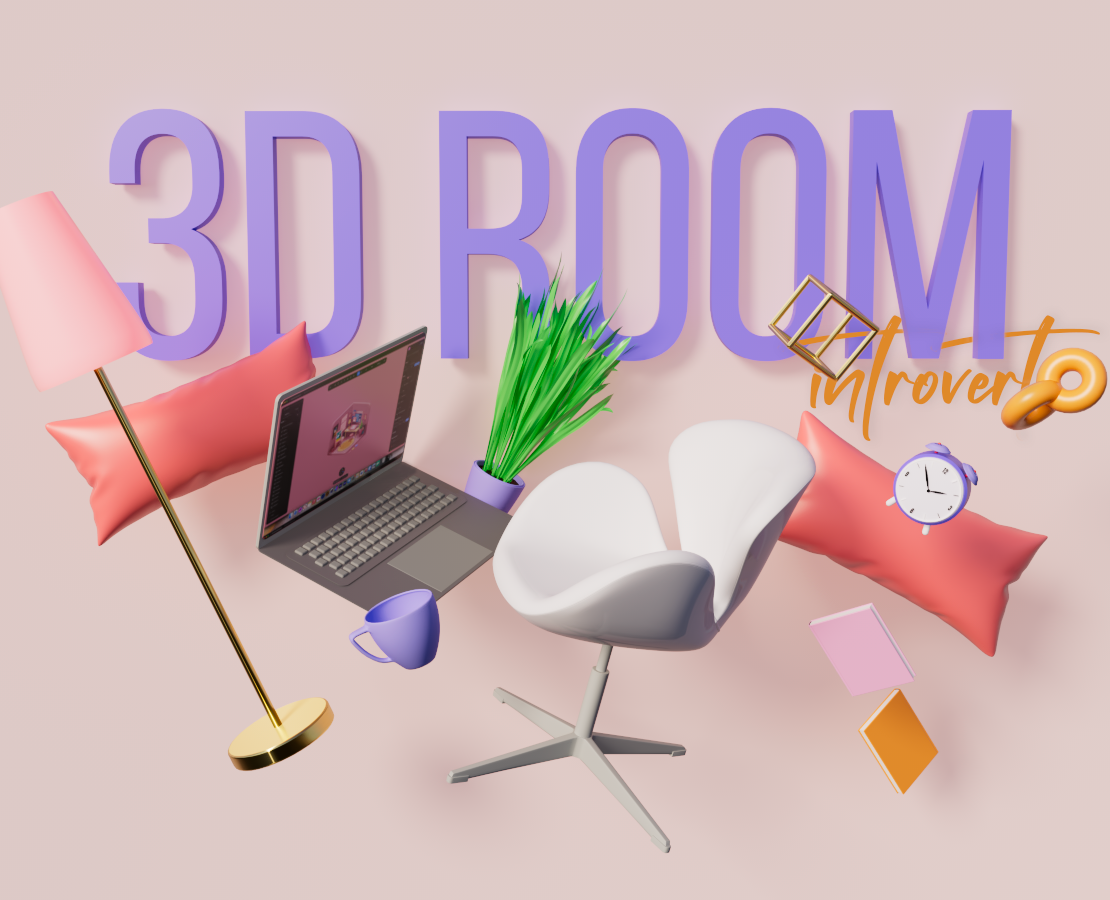 3D Introvert room на Dprofile