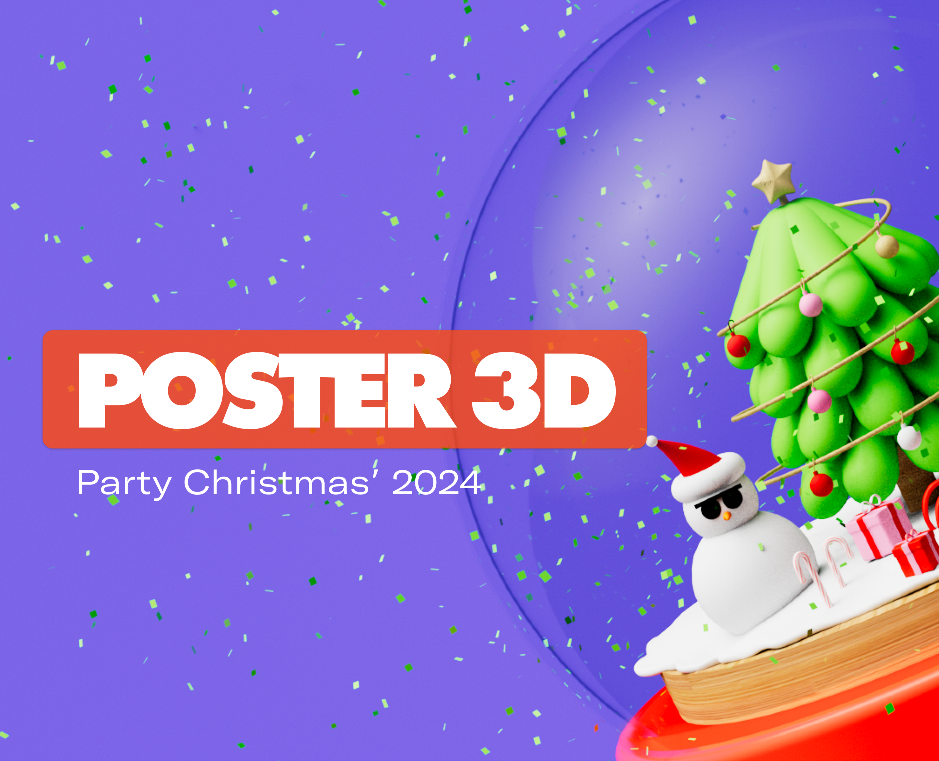 Poster design, 3D на Dprofile