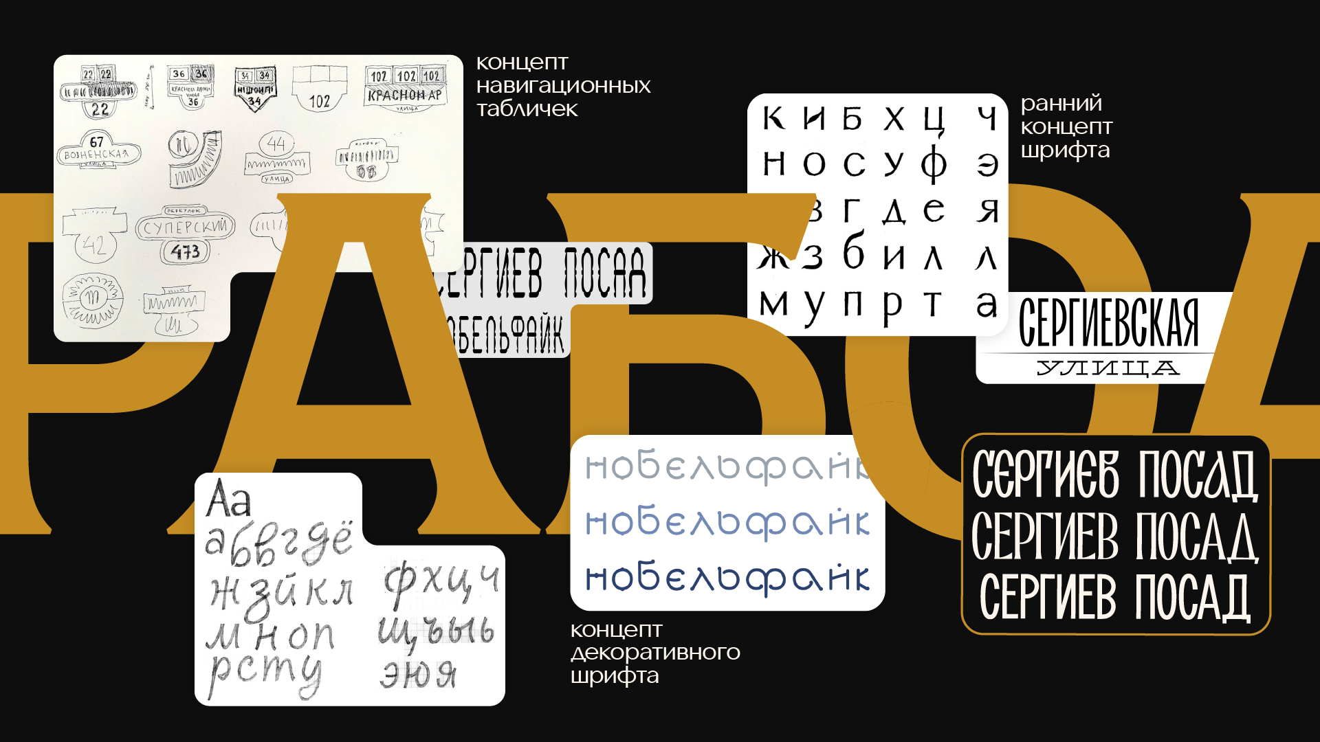 SK Posad — Навигационный Шрифт — Изображение №11 — Брендинг, Графика на Dprofile