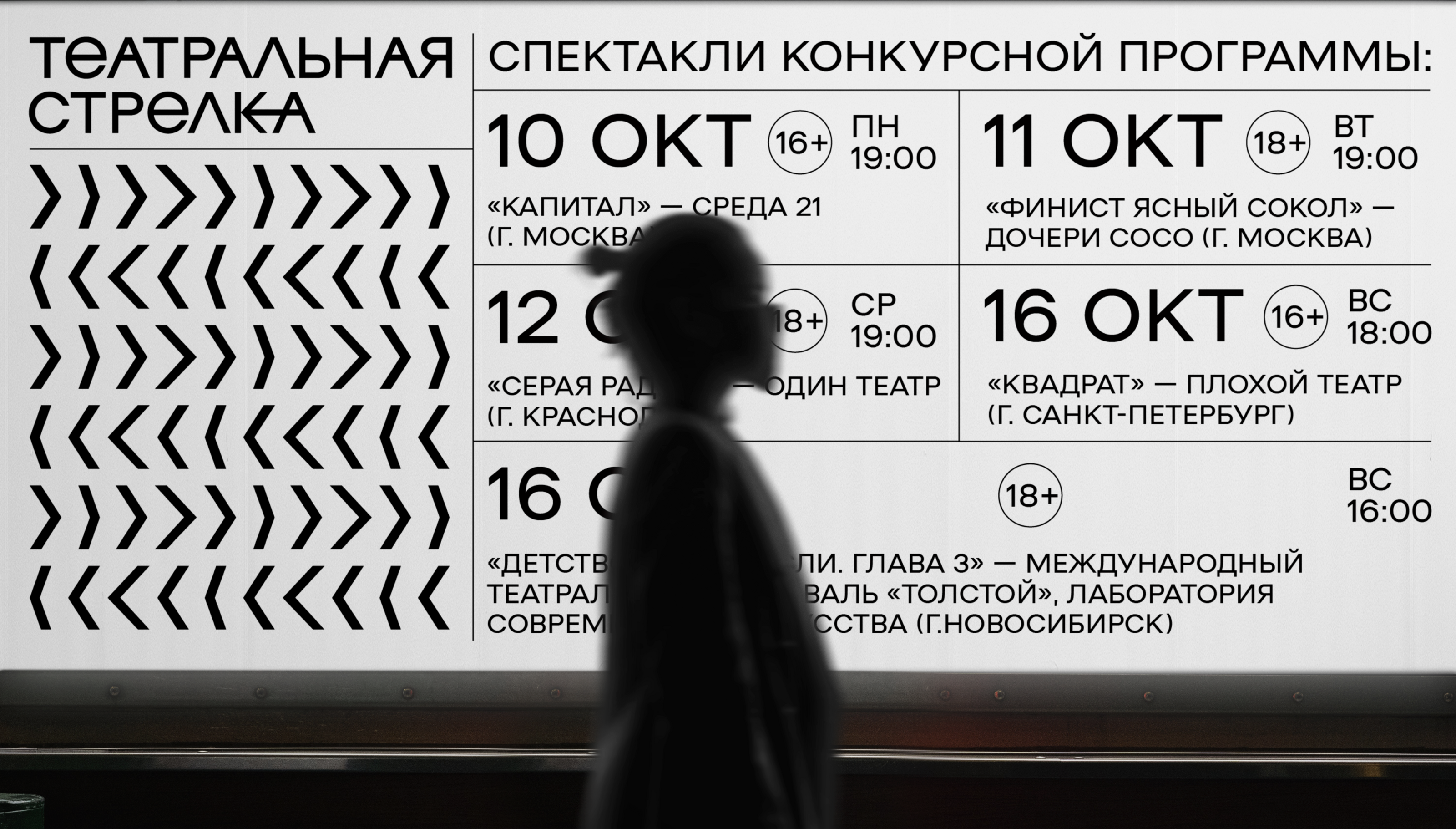 ТЕАТРАЛЬНАЯ СТРЕЛКА 2022 — Изображение №15 — Брендинг, Графика на Dprofile