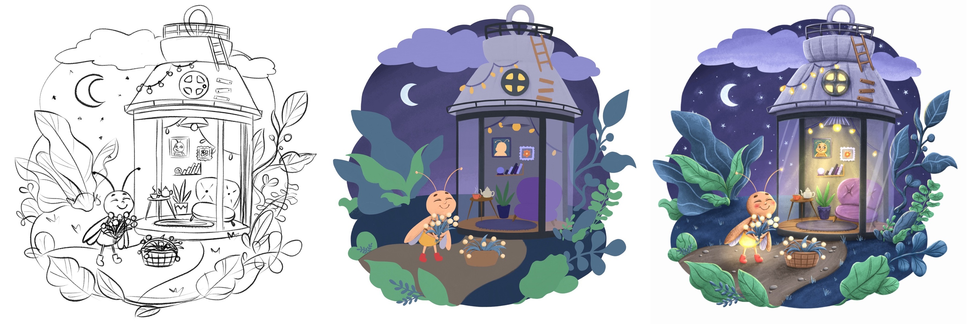 Art challeng "YOUR FOREST DREAM" — Изображение №3 — Иллюстрация на Dprofile