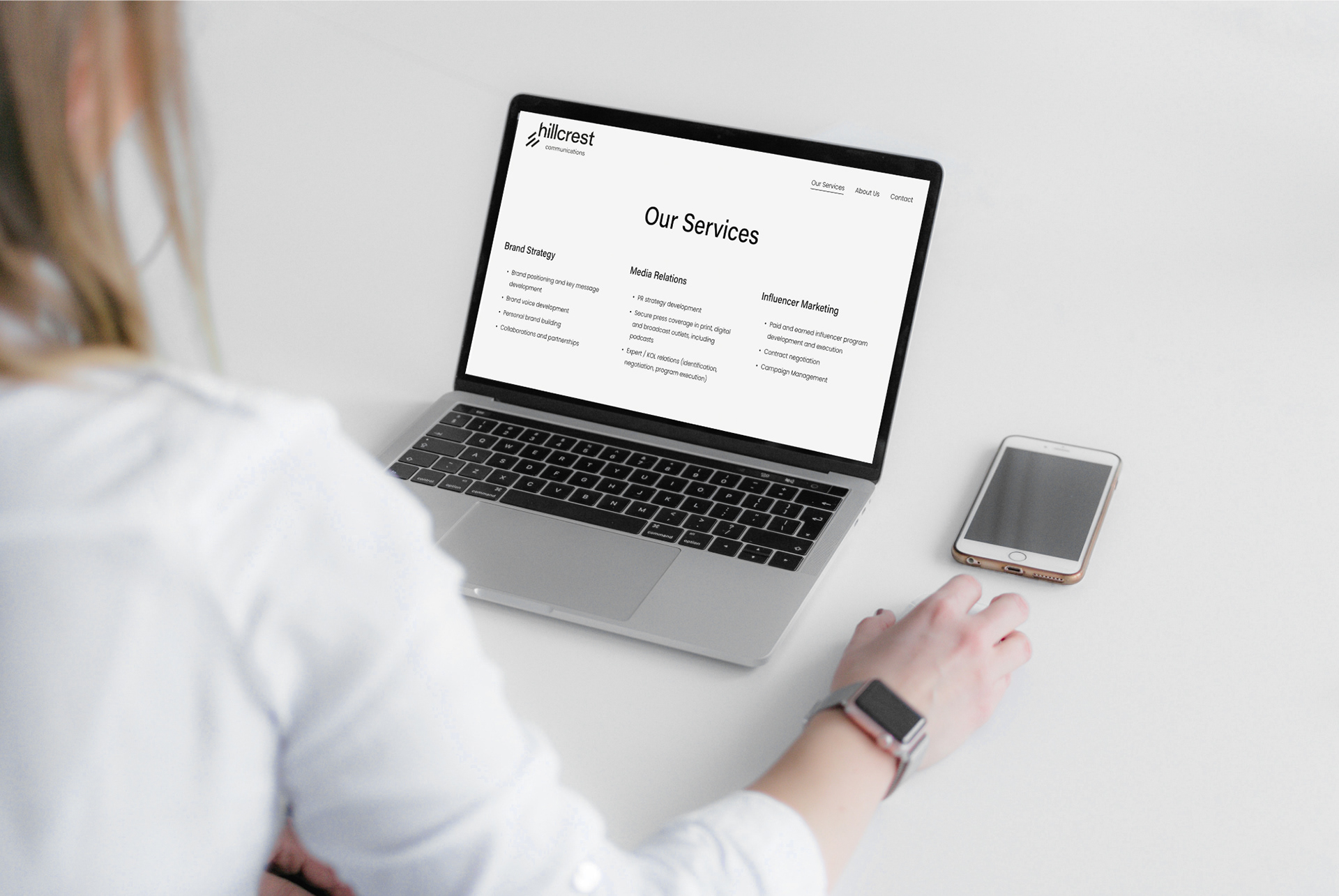 Hillcrest communications — Изображение №9 — Брендинг, Графика на Dprofile