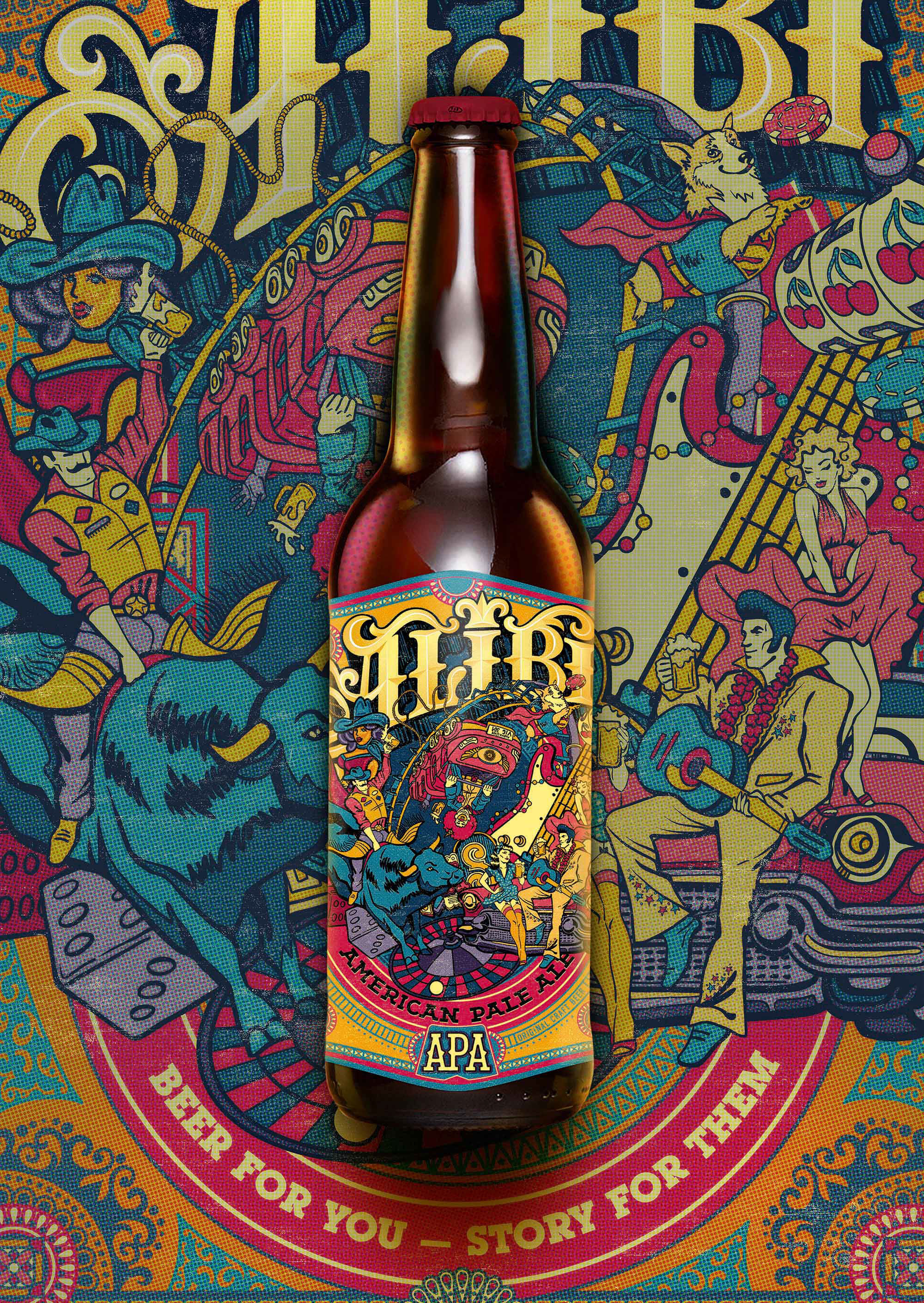 Alibi Beer Packaging — Изображение №11 — Брендинг, Иллюстрация на Dprofile