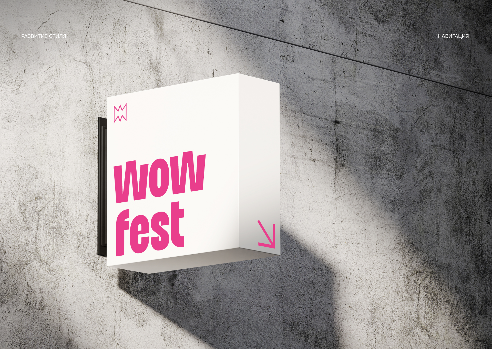 Wow Fest | айдентика и дизайн сайта — Изображение №5 — Интерфейсы, Брендинг на Dprofile