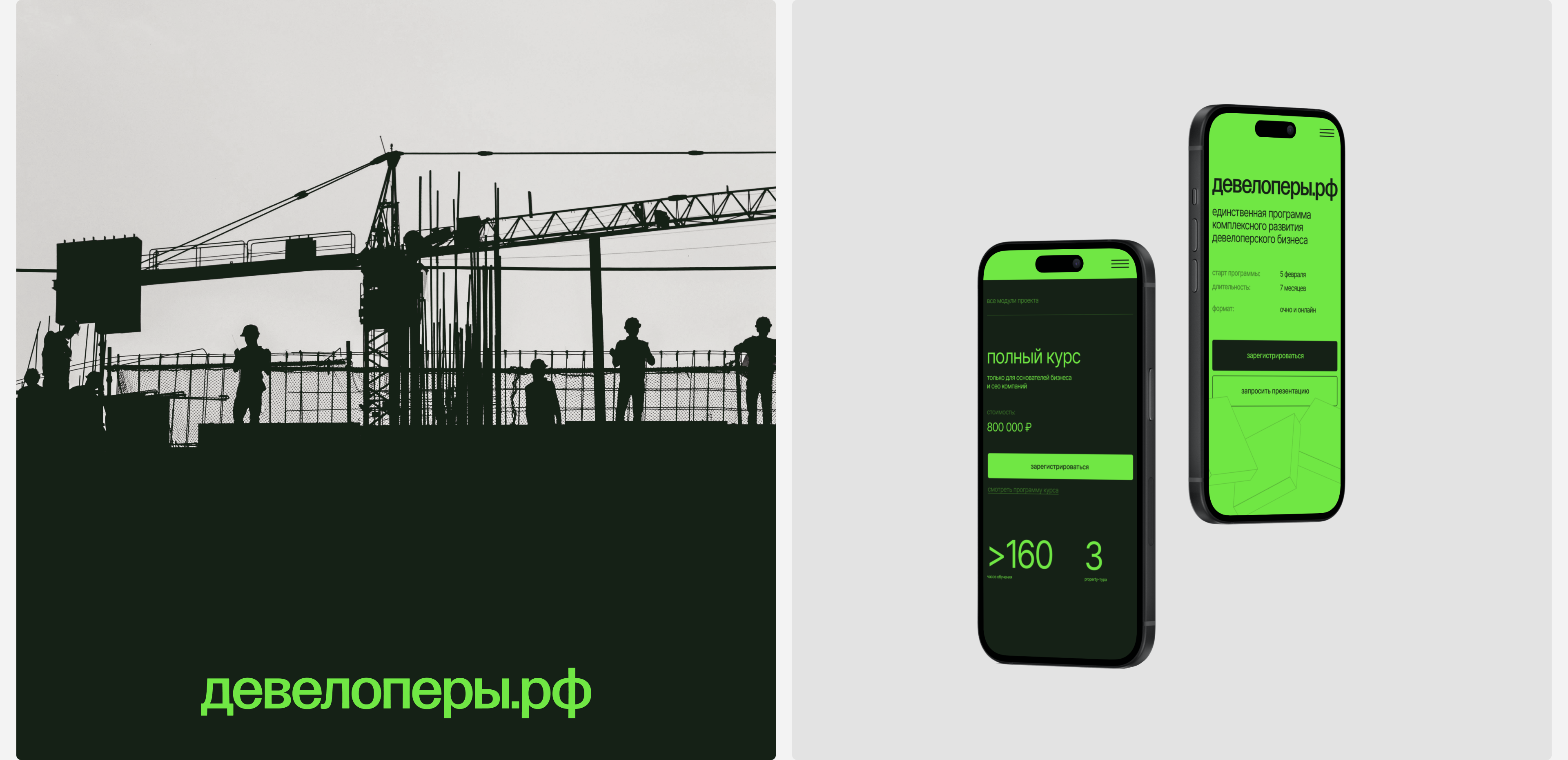 Девелоперы.рф | айдентика и лендинг для программы обучения — Изображение №14 — Интерфейсы, Брендинг на Dprofile