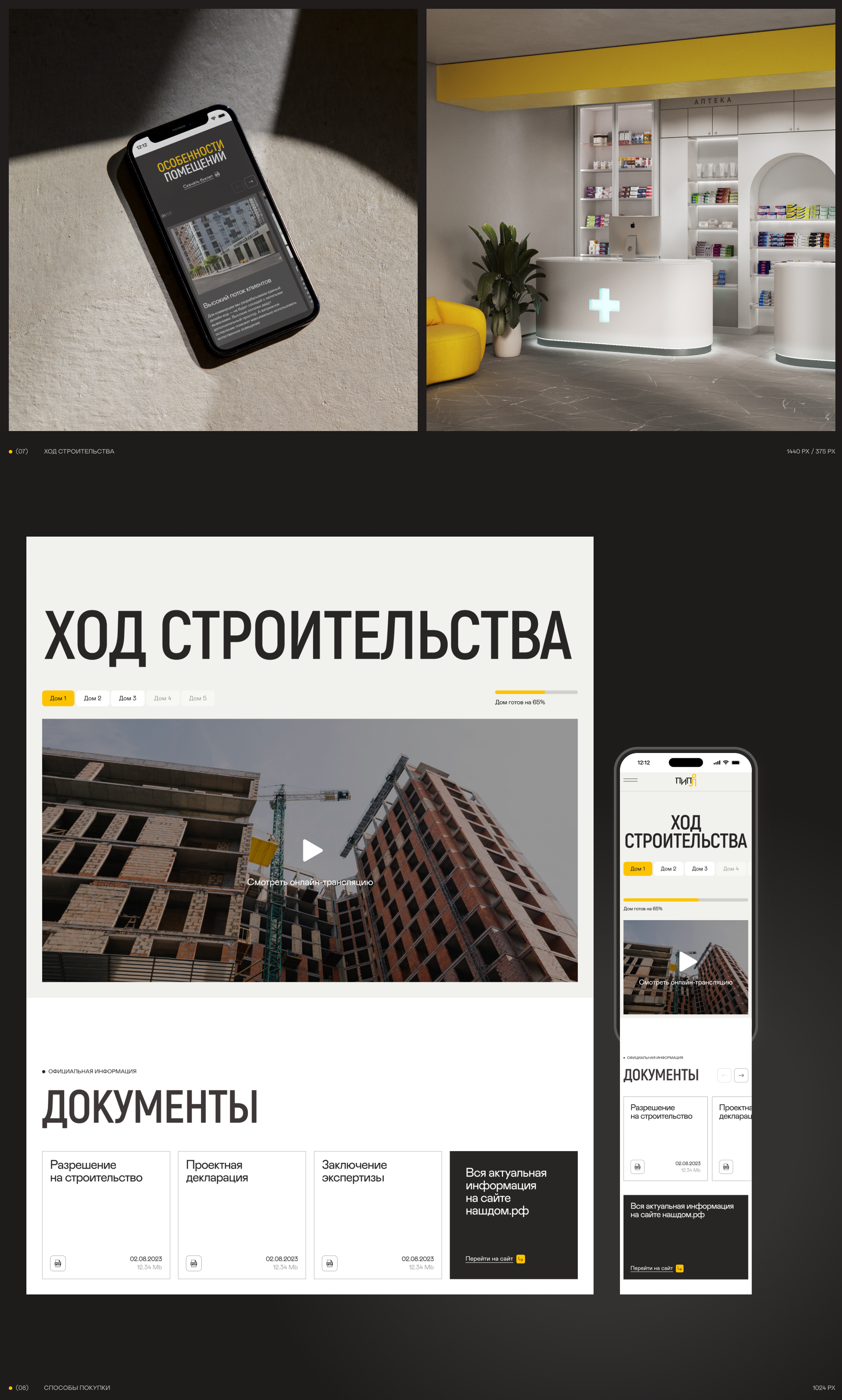 Пипл  | разработка сайта ЖК — Изображение №11 — Интерфейсы на Dprofile