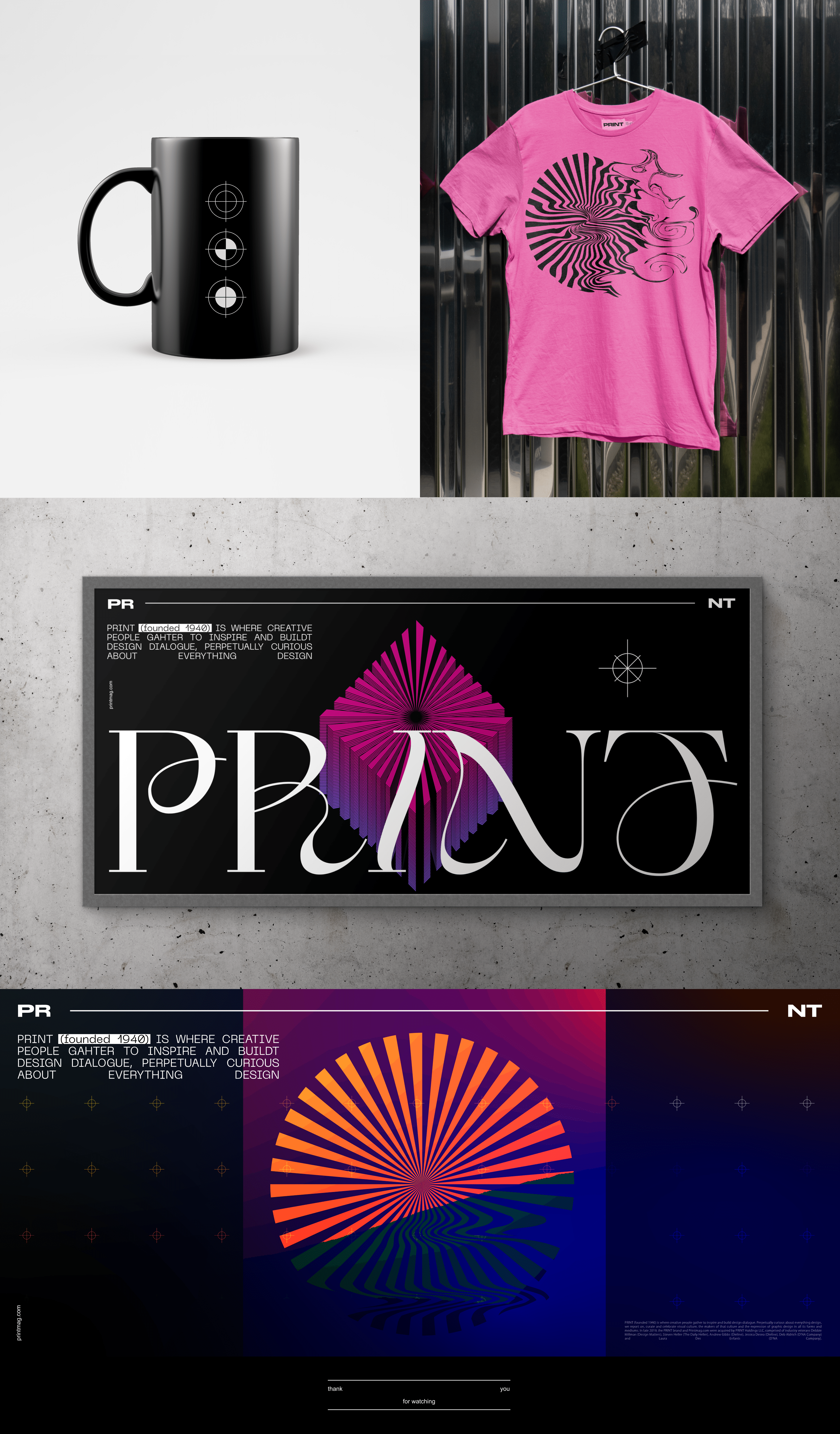 PRINT — Brand identity/Website redesign concept — Изображение №7 — Интерфейсы, Брендинг на Dprofile