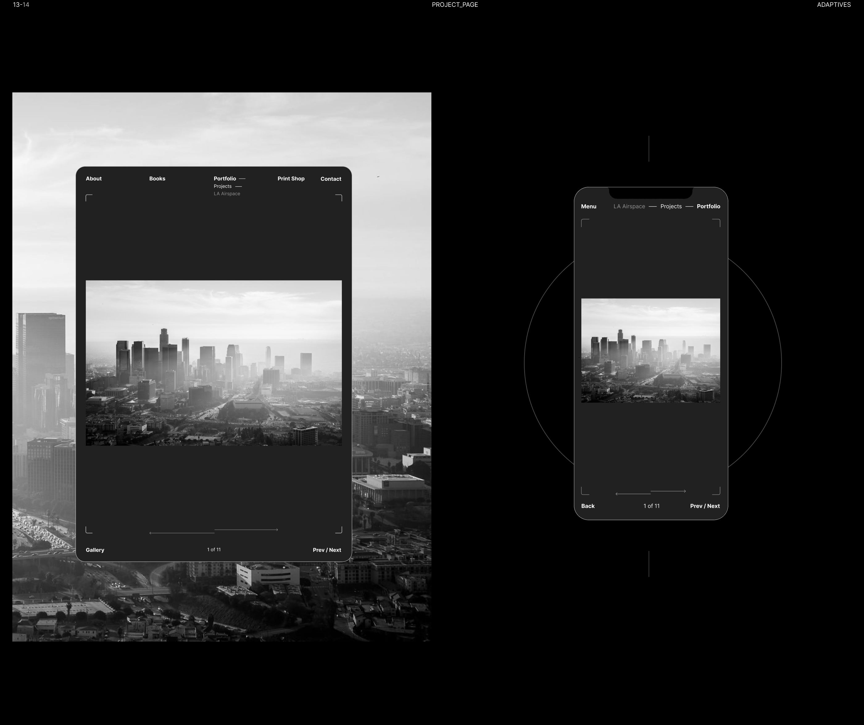 Portfolio website for photographer — Изображение №13 — Интерфейсы, Брендинг на Dprofile