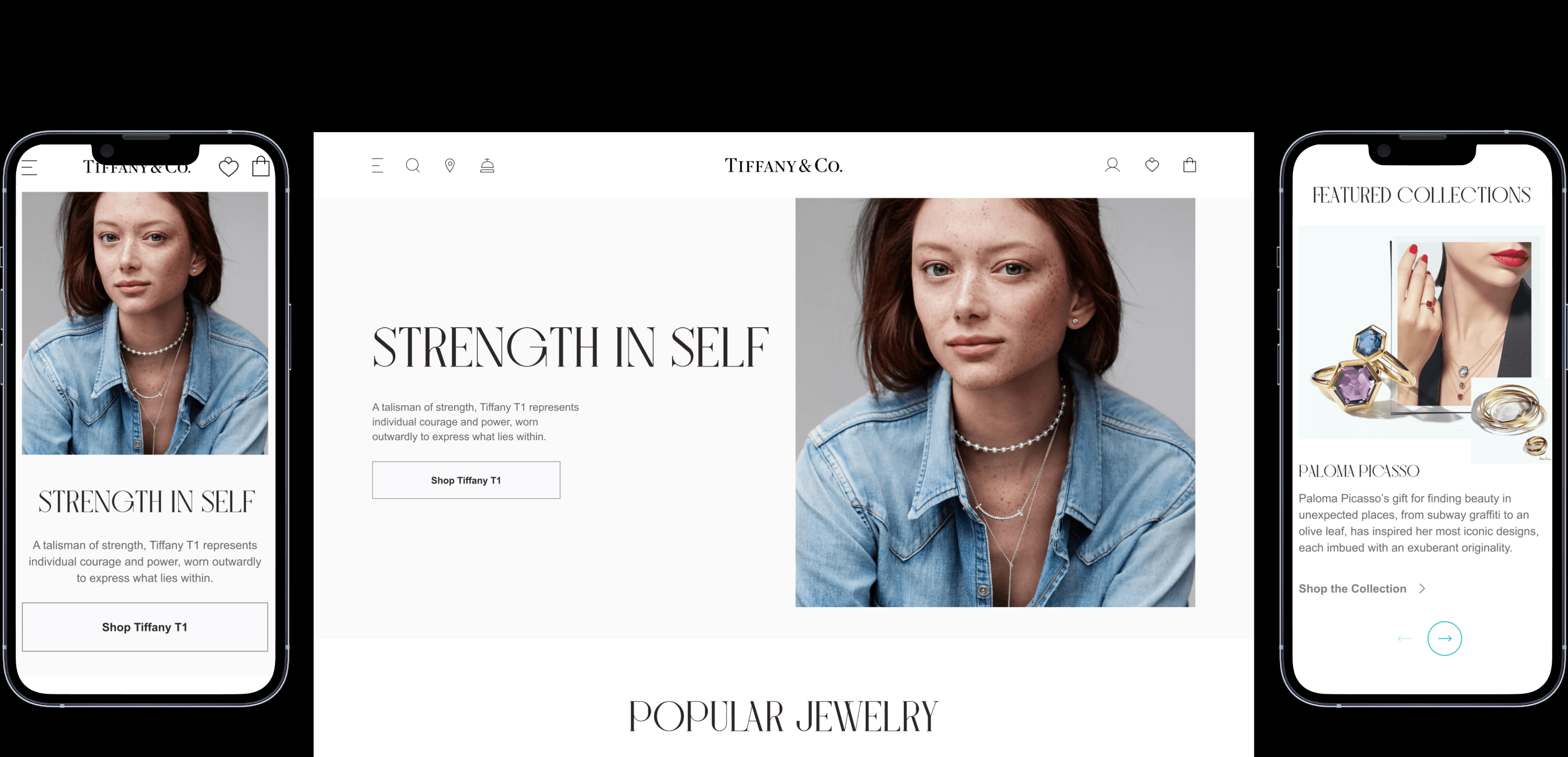 Tiffany & Co | E-Commerce Redesign Concept — Изображение №2 — Интерфейсы на Dprofile